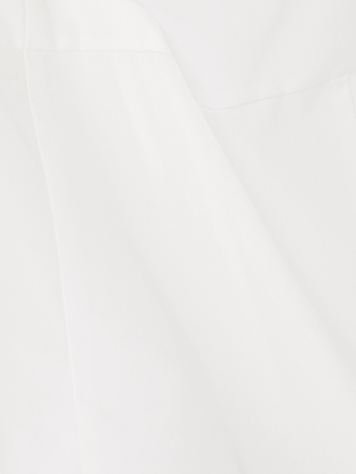 Cropped Cotton-Poplin Blouse