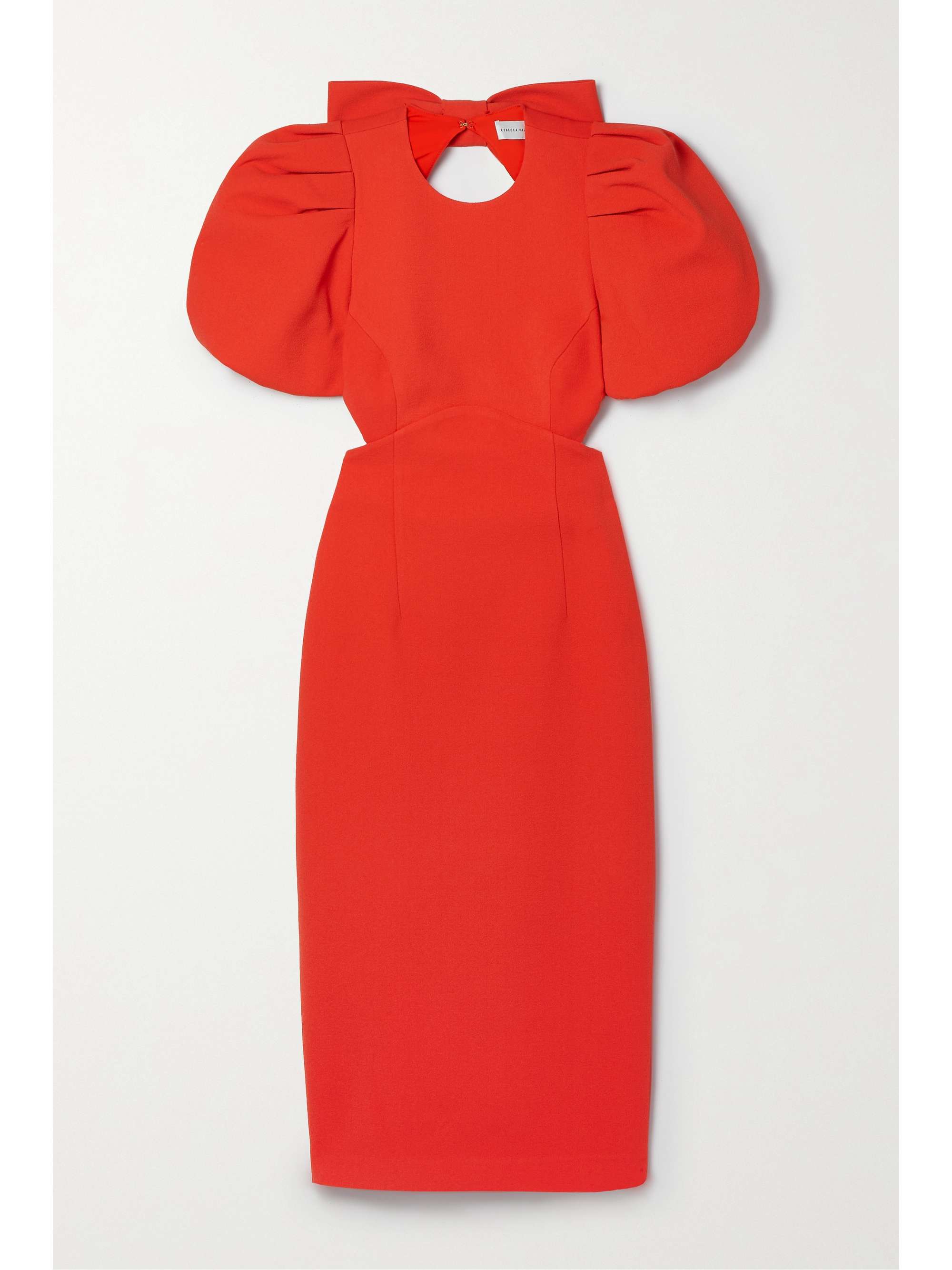 rebecca vallance orange dress