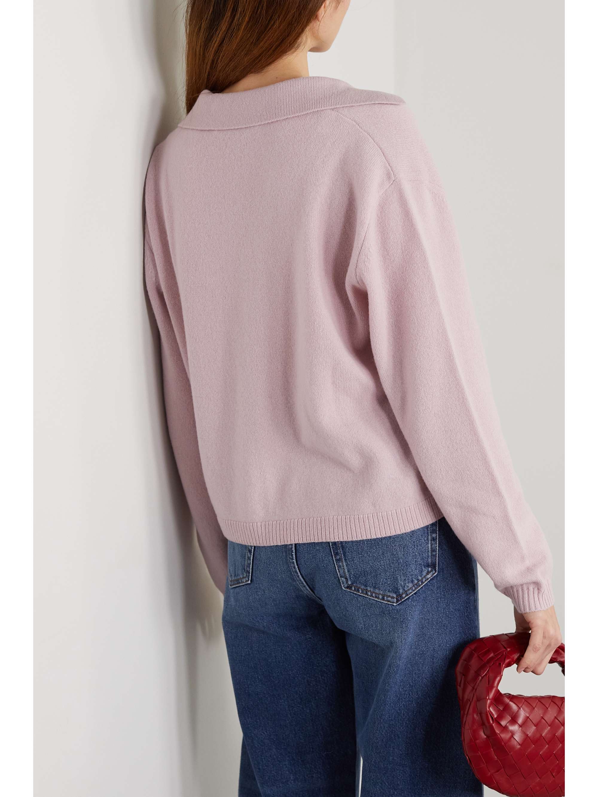 philosophy pink sweater