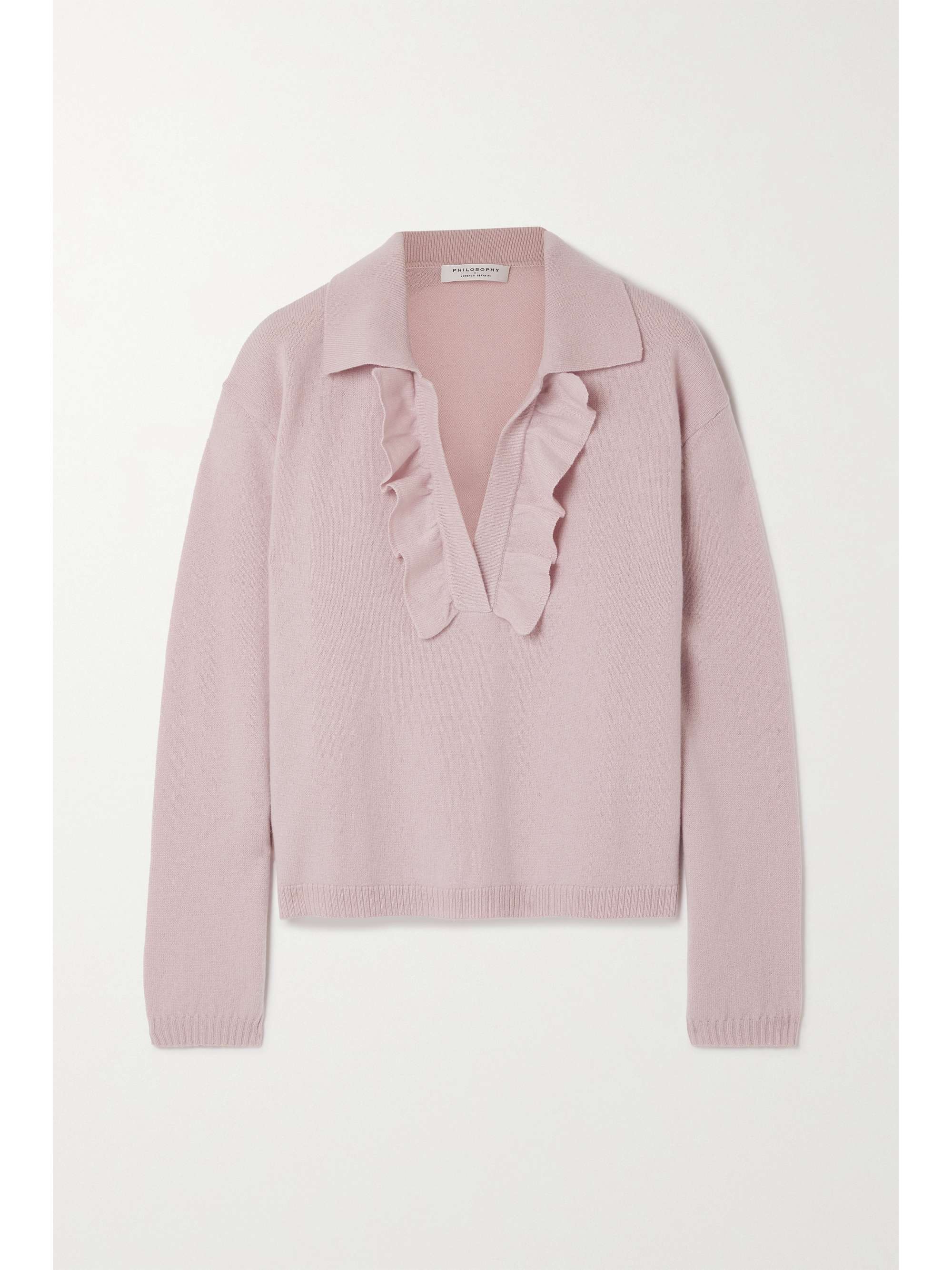 philosophy pink sweater