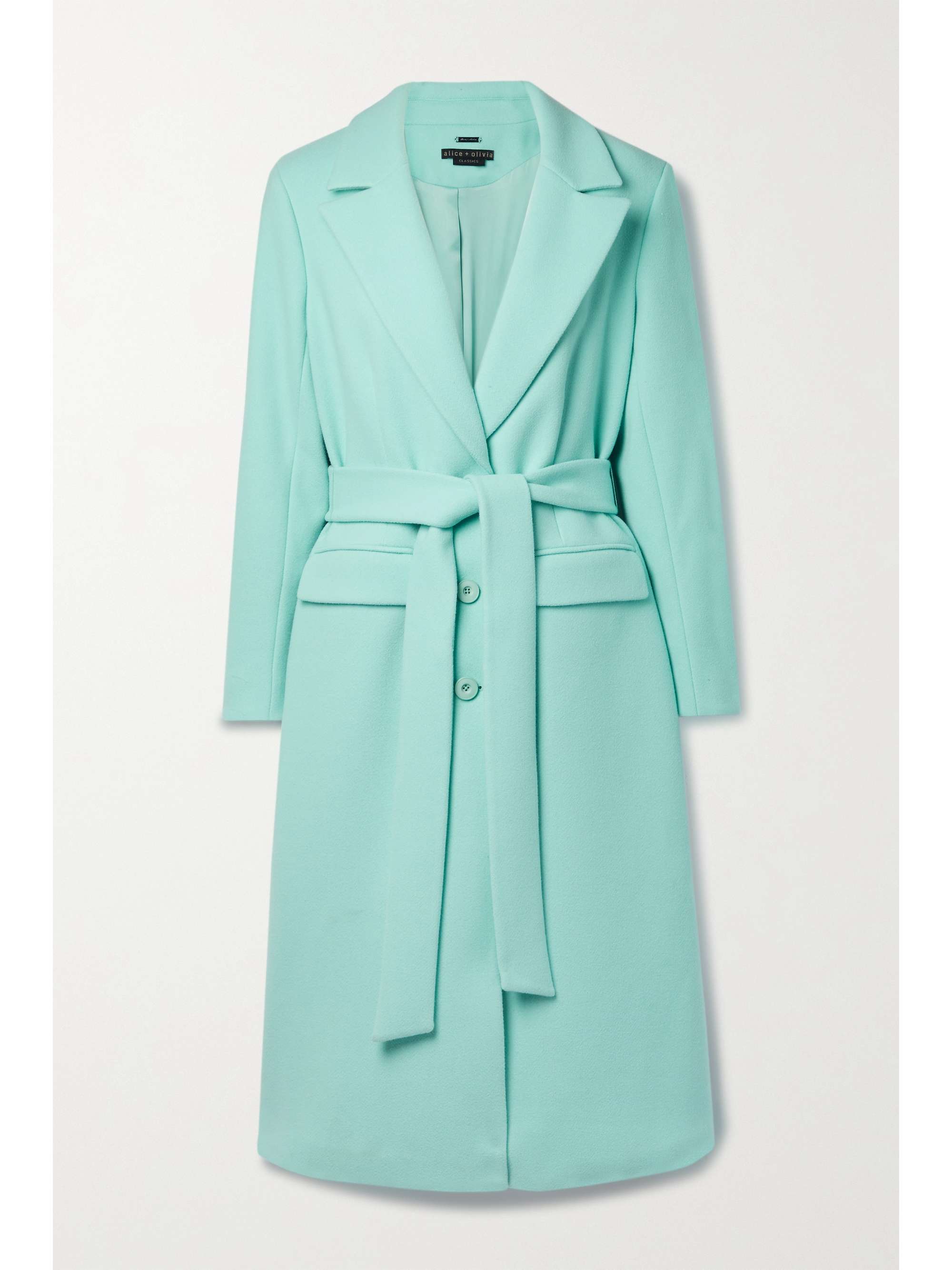 felt trench coat