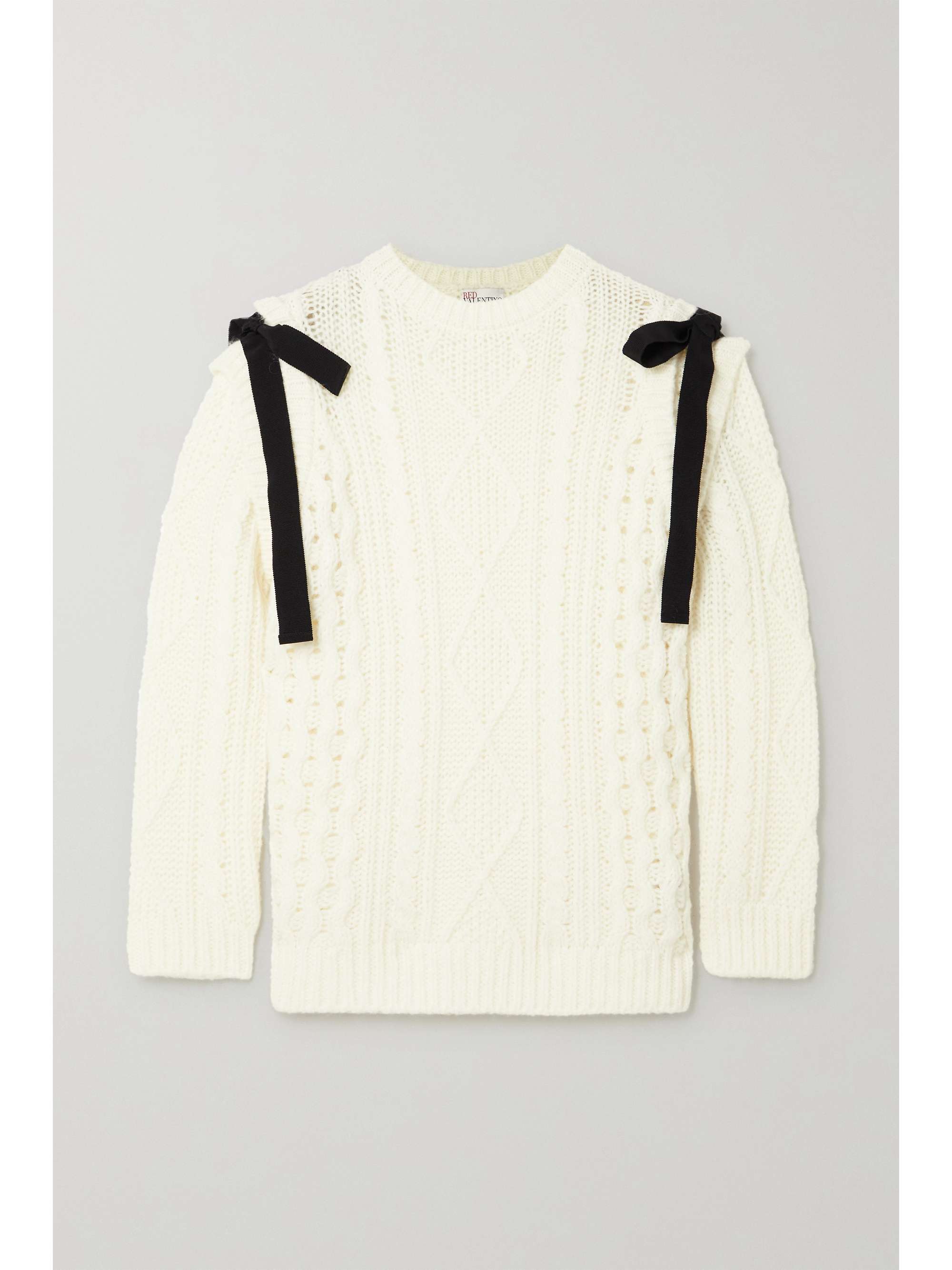 Maglia In Misto Lana Con Fiocchi REDValentino, Maglia Donna | REDValentino  E-Store