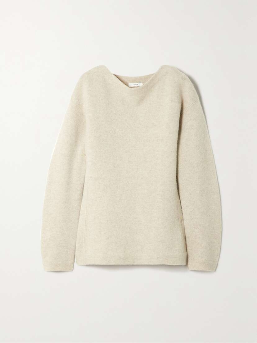 Vince Wool And Cashmere-blend Sweater - x large