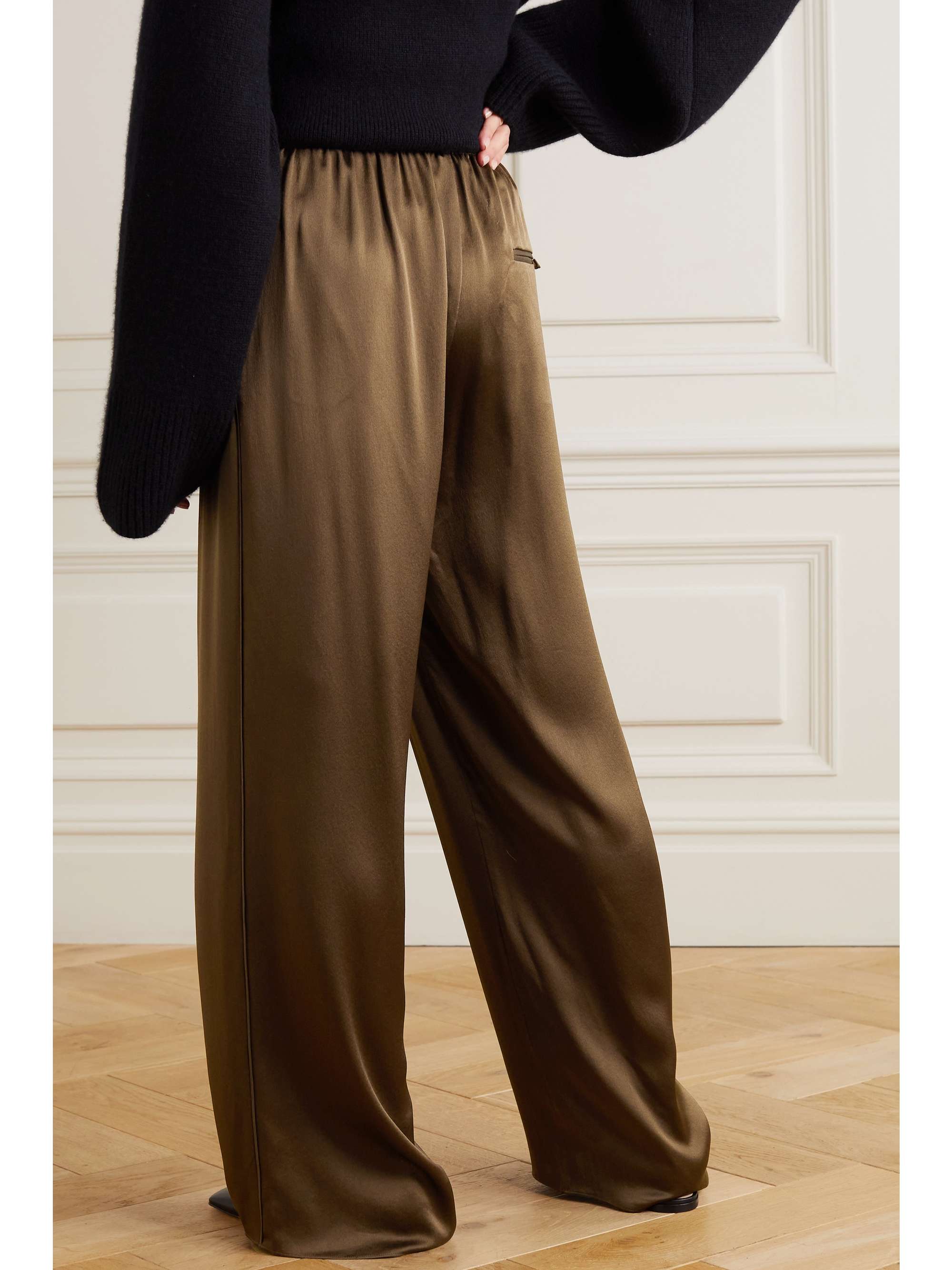vince wide leg trousers