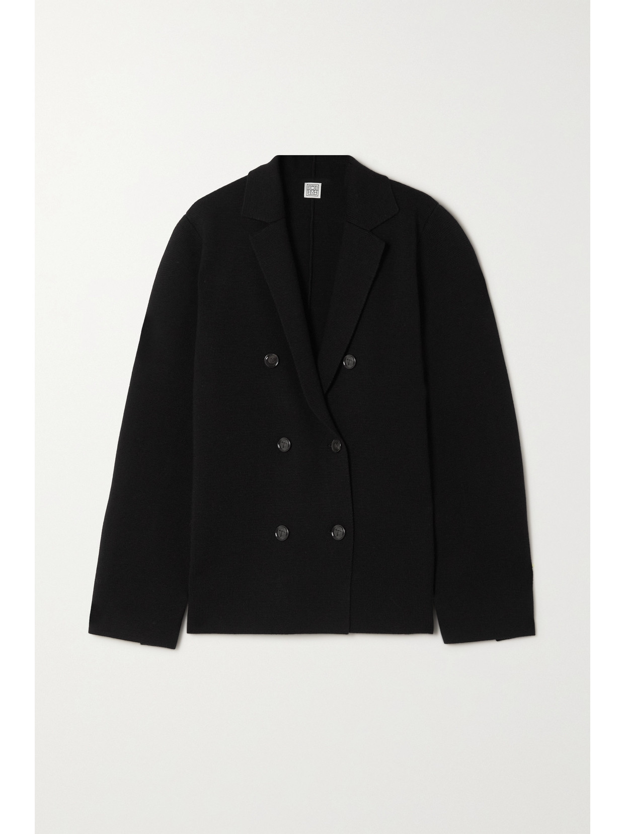 Totême Toteme Single-breasted Blazer Jacket In Black