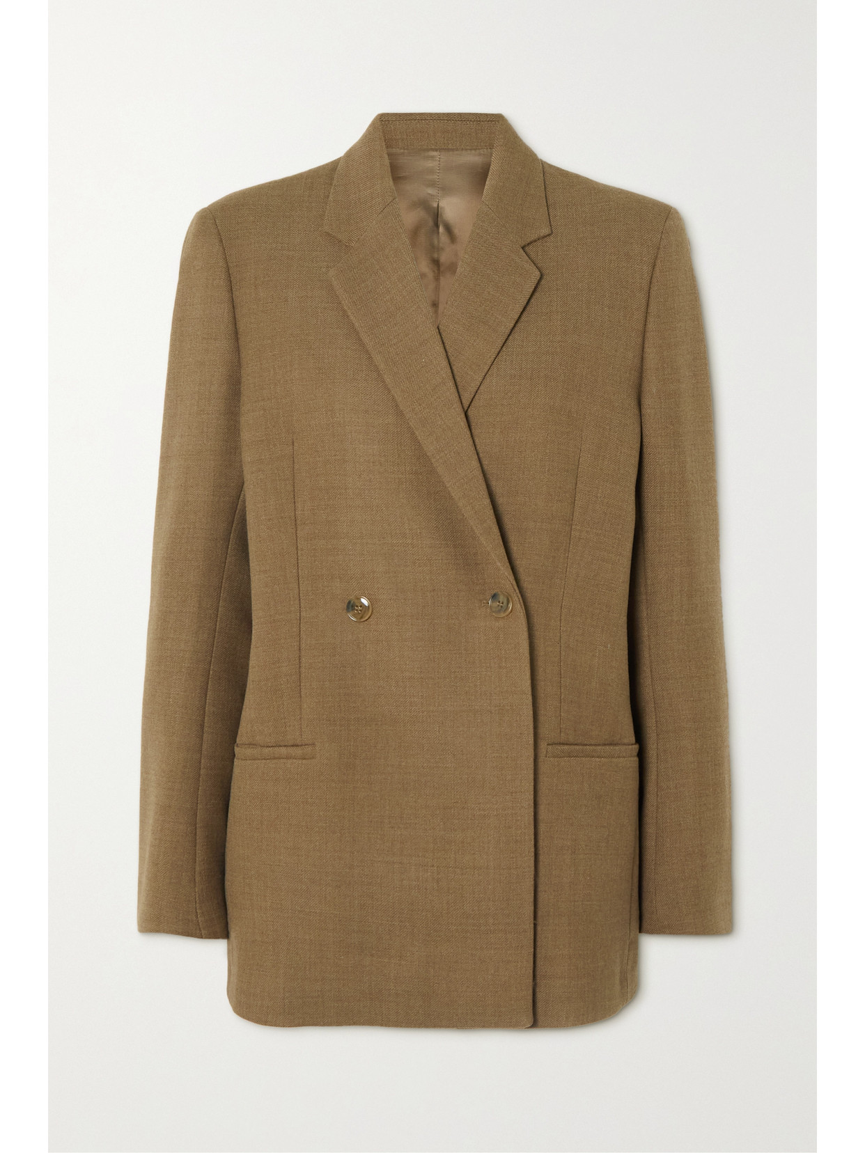 TOTEME Double-breasted Wool-twill Blazer -  - DK34