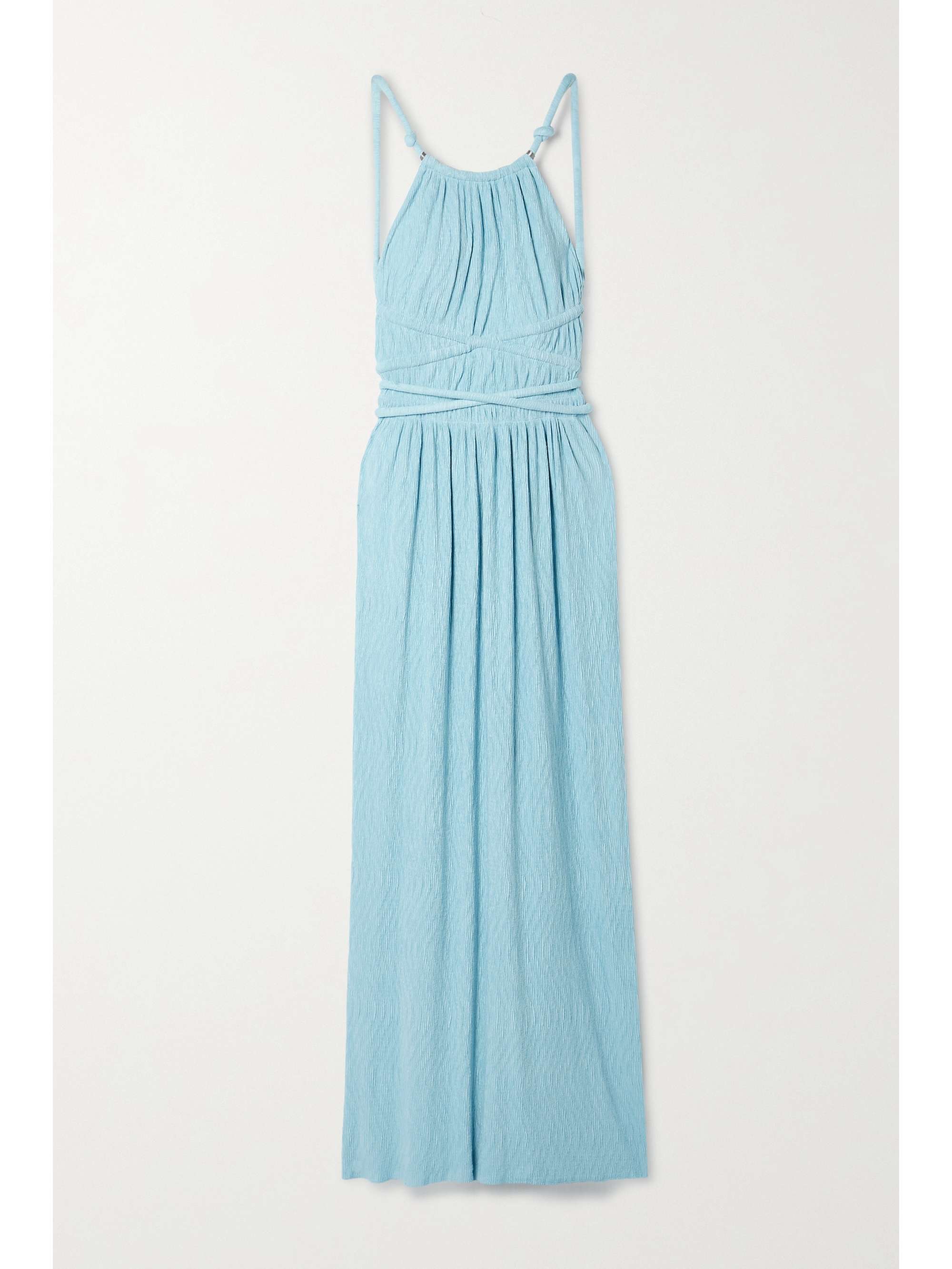 sky blue maxi