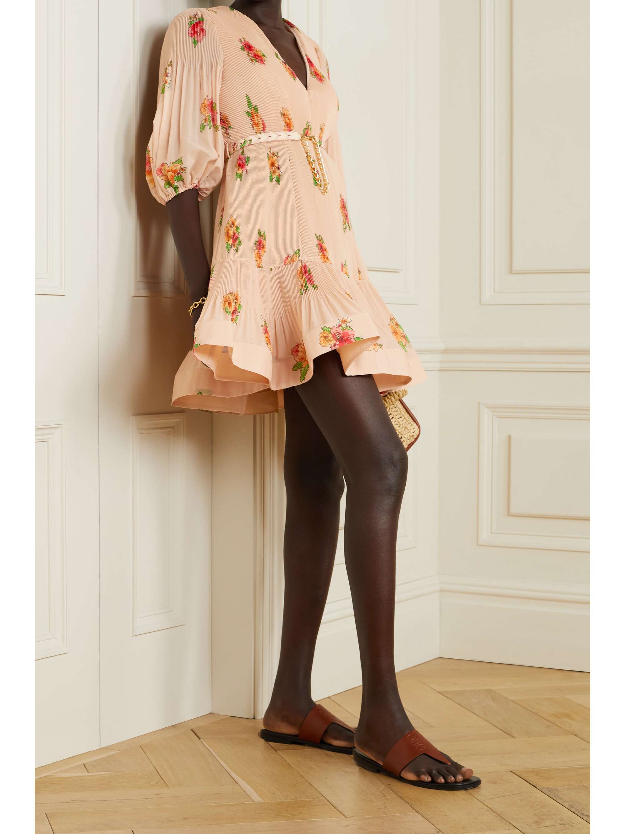 zimmermann plisse dress