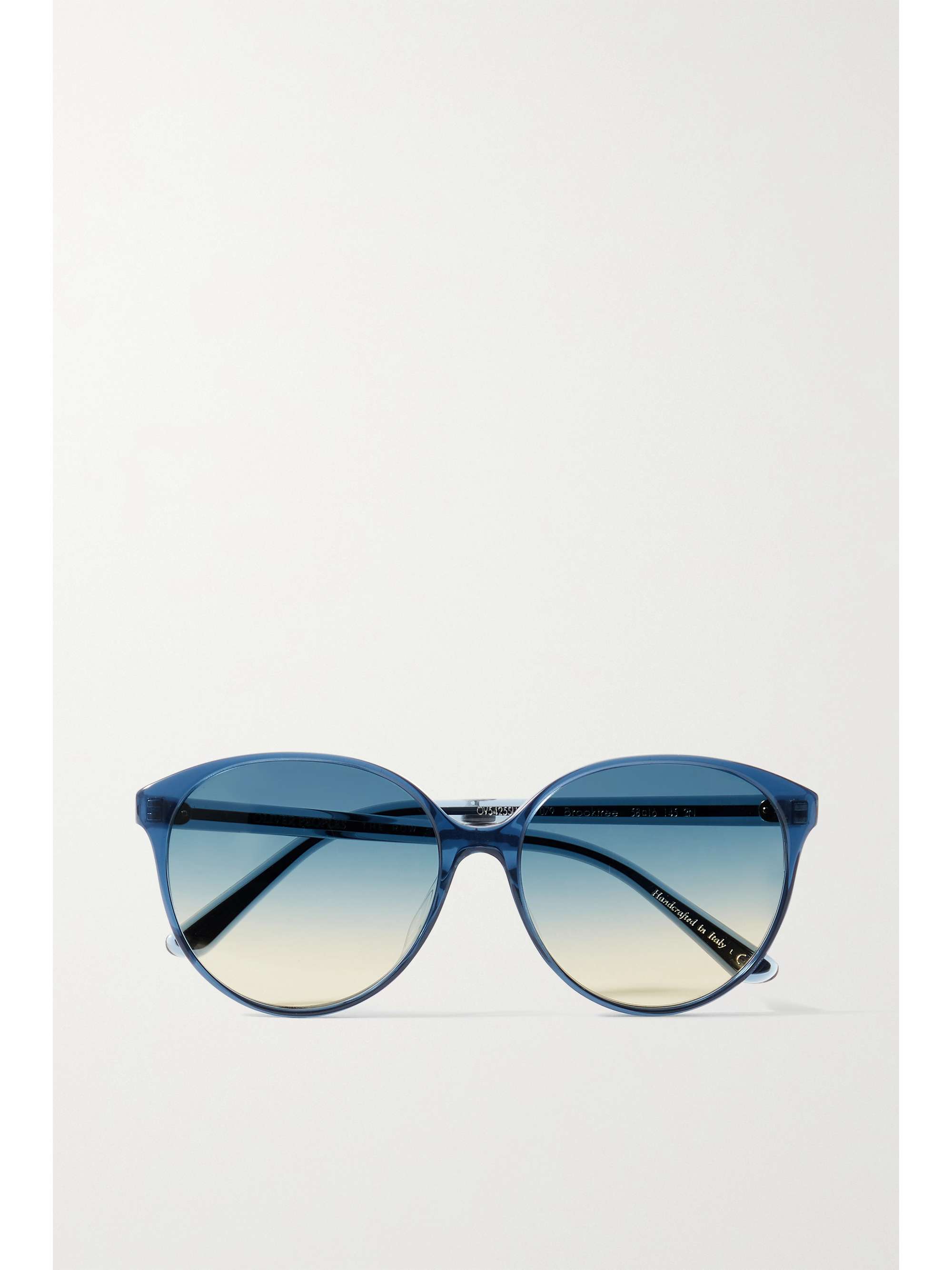 oliver peoples blue frames