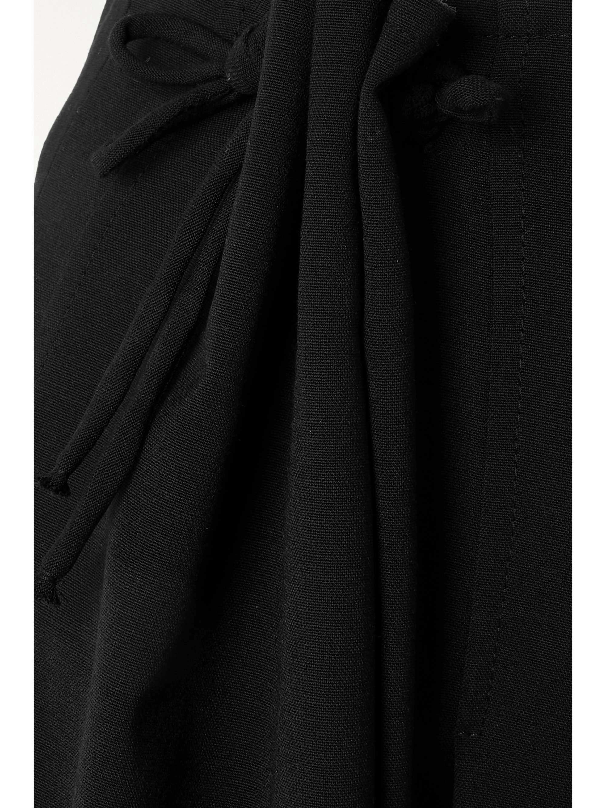 LE 17 SEPTEMBRE Pleated wool straight-leg pants