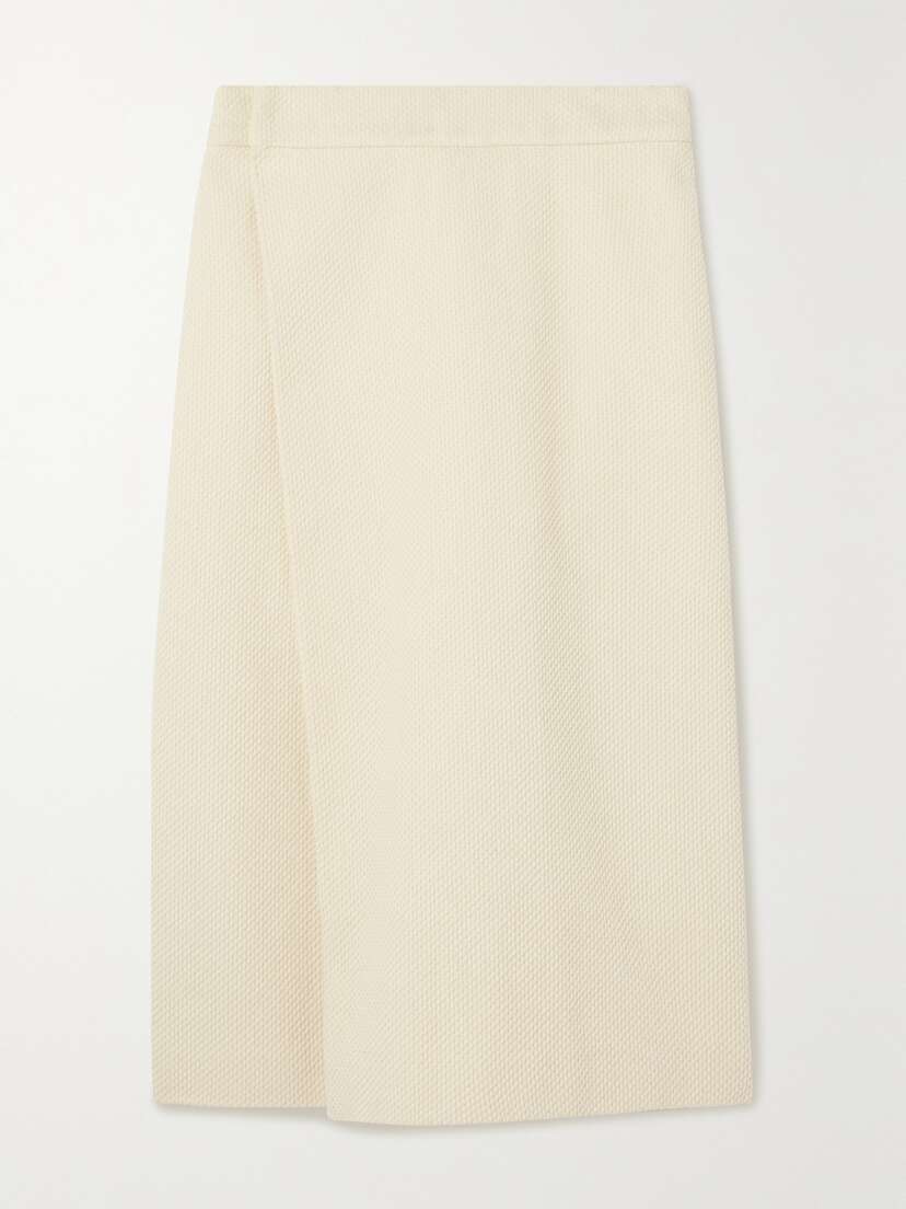 LE 17 SEPTEMBRE Wrap-effect Cotton Culottes