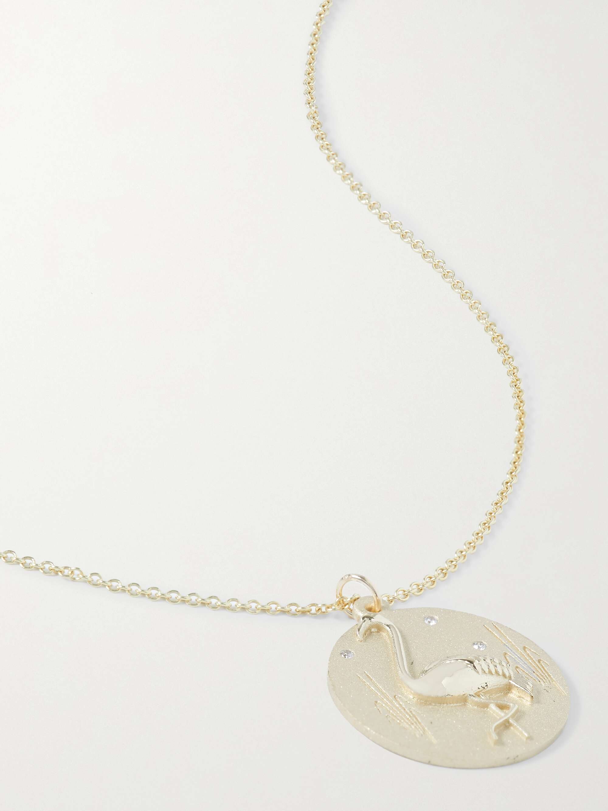 Gold discount animal necklace