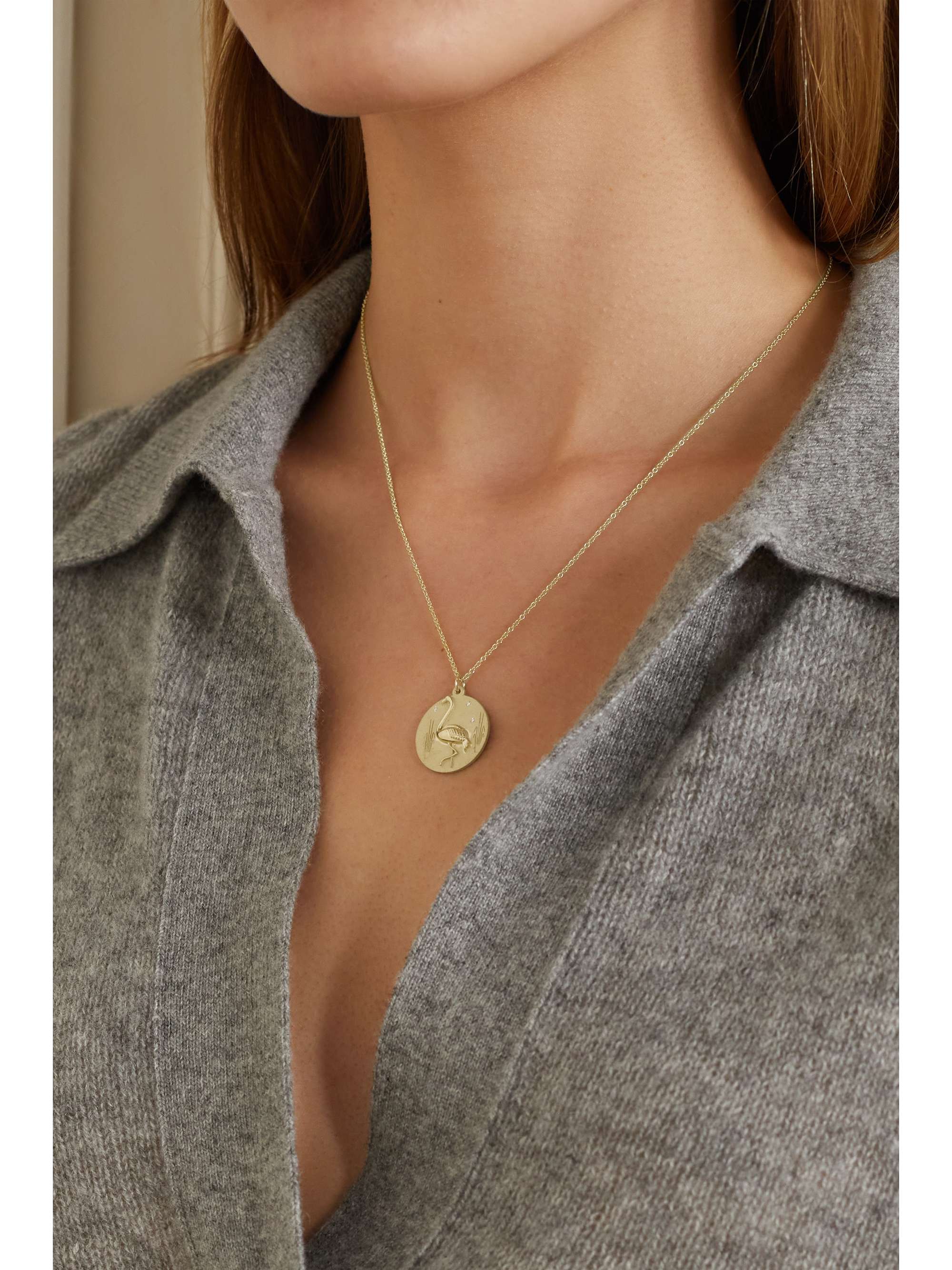 Gold family deals pendant