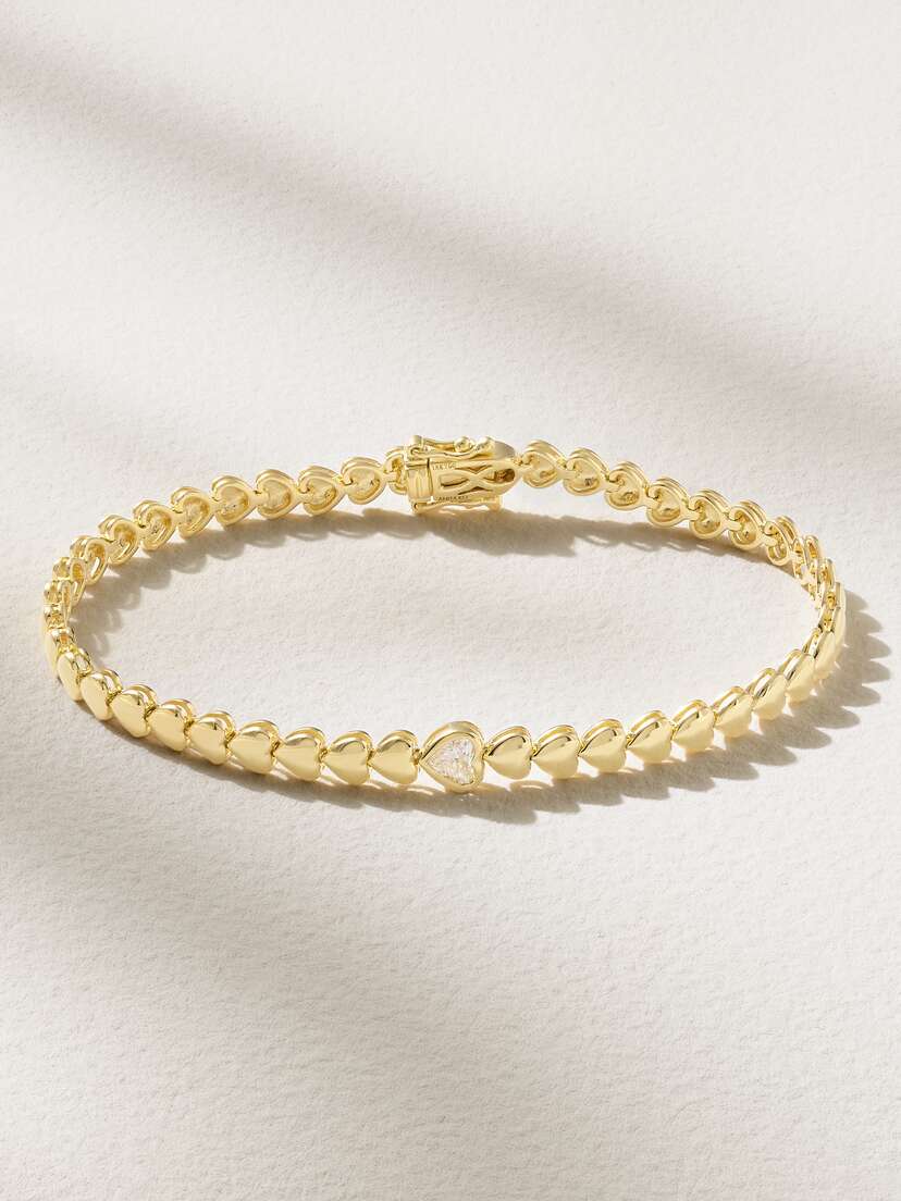 Anita Ko 18-karat Gold Diamond Bracelet