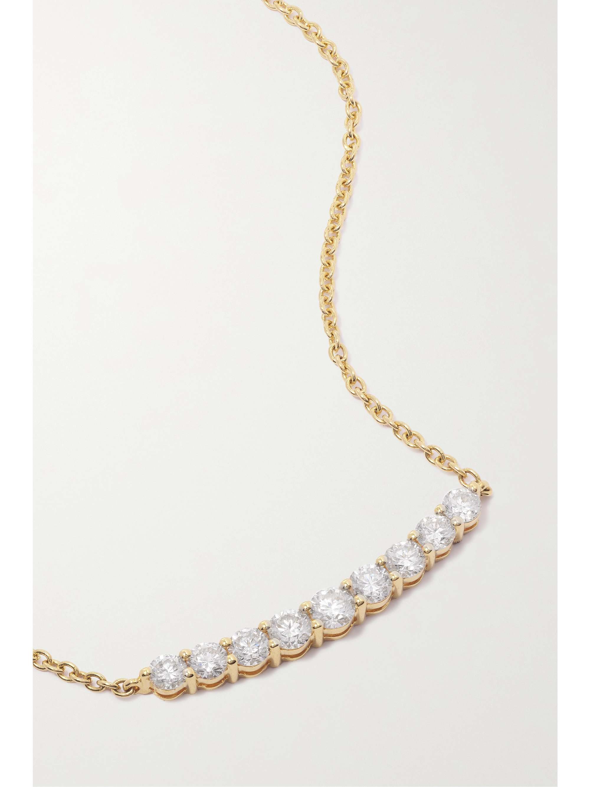 ANITA KO Delilah Kette aus 18 Karat Gold mit Diamanten