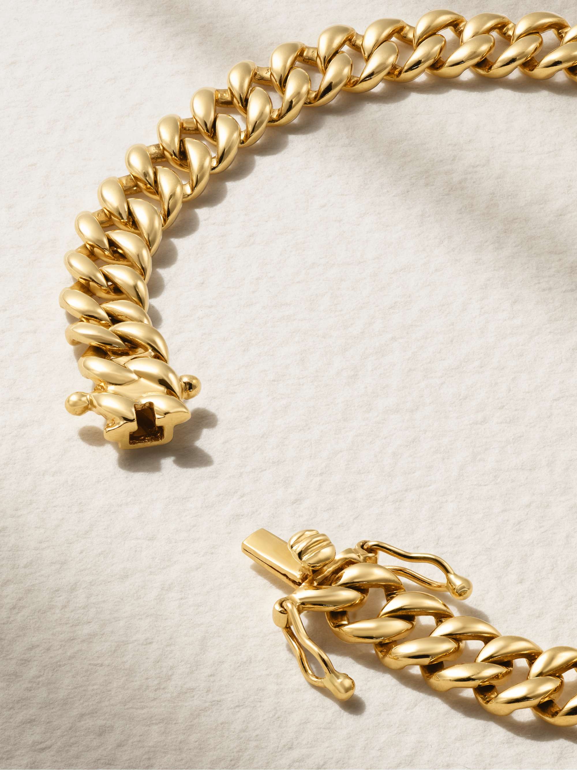 ANITA KO Havana 18-karat gold bracelet