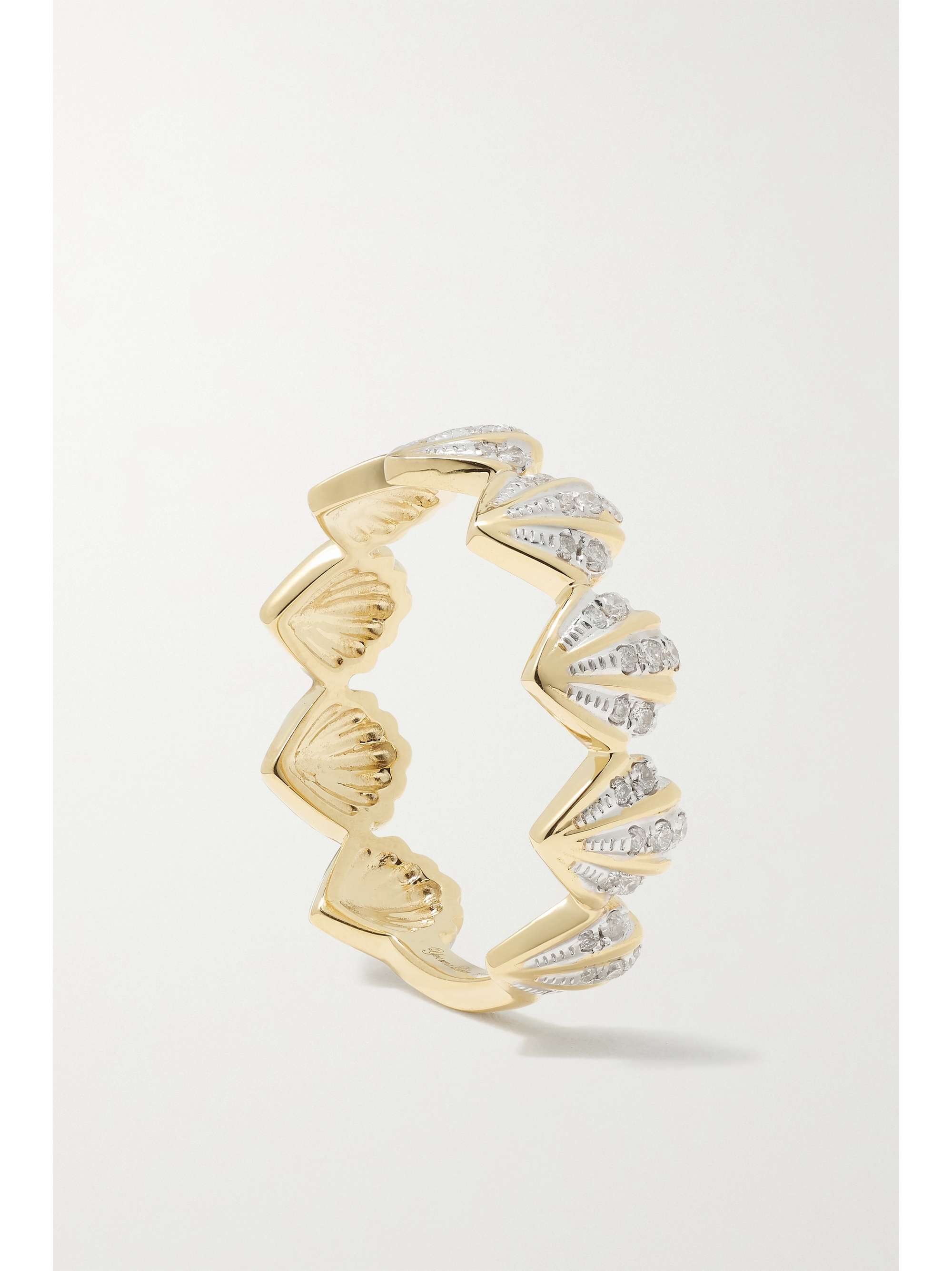 YVONNE LÉON 18-karat gold diamond ring