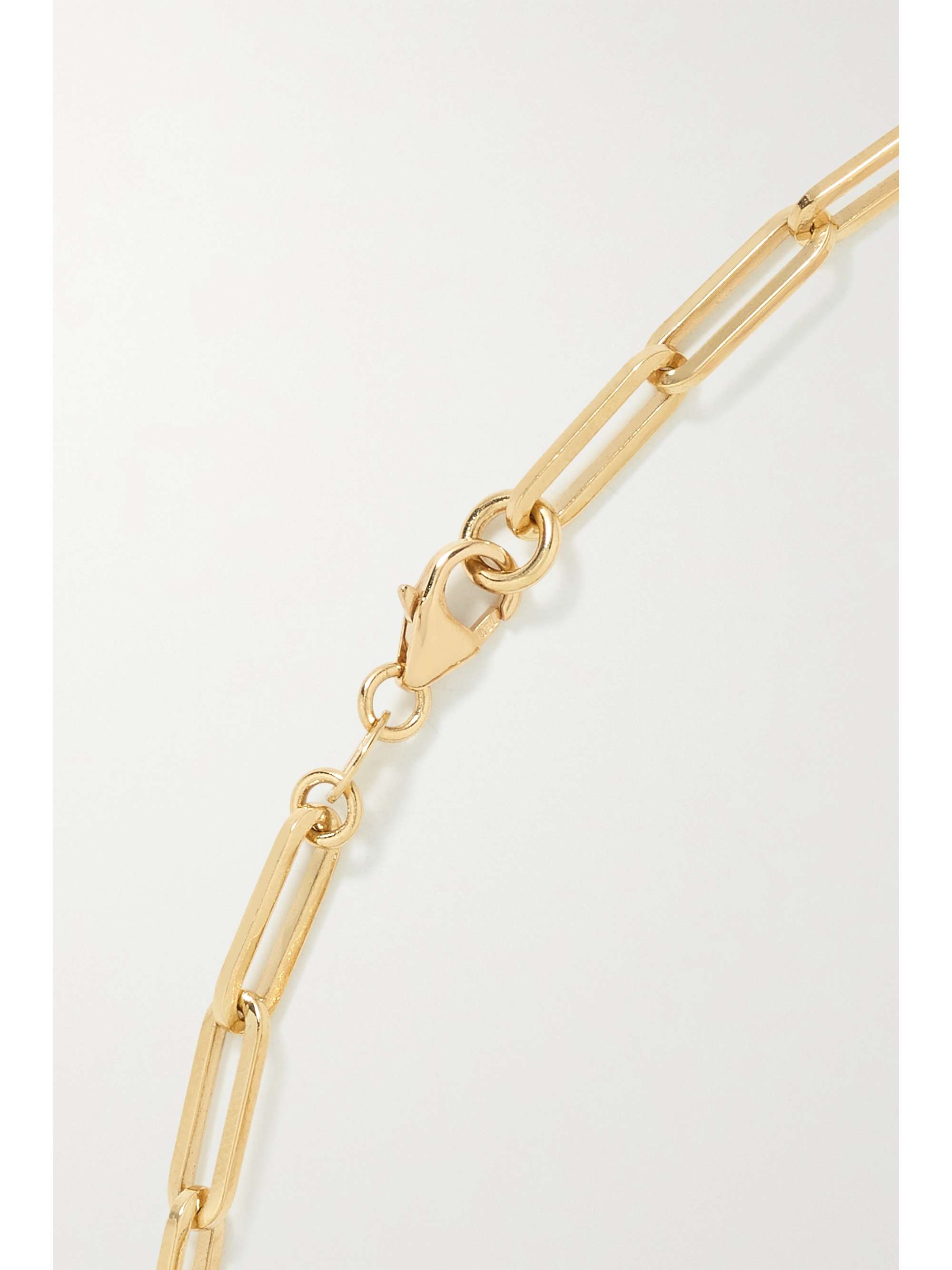 FOUNDRAE Resilience 18-karat gold and enamel bracelet