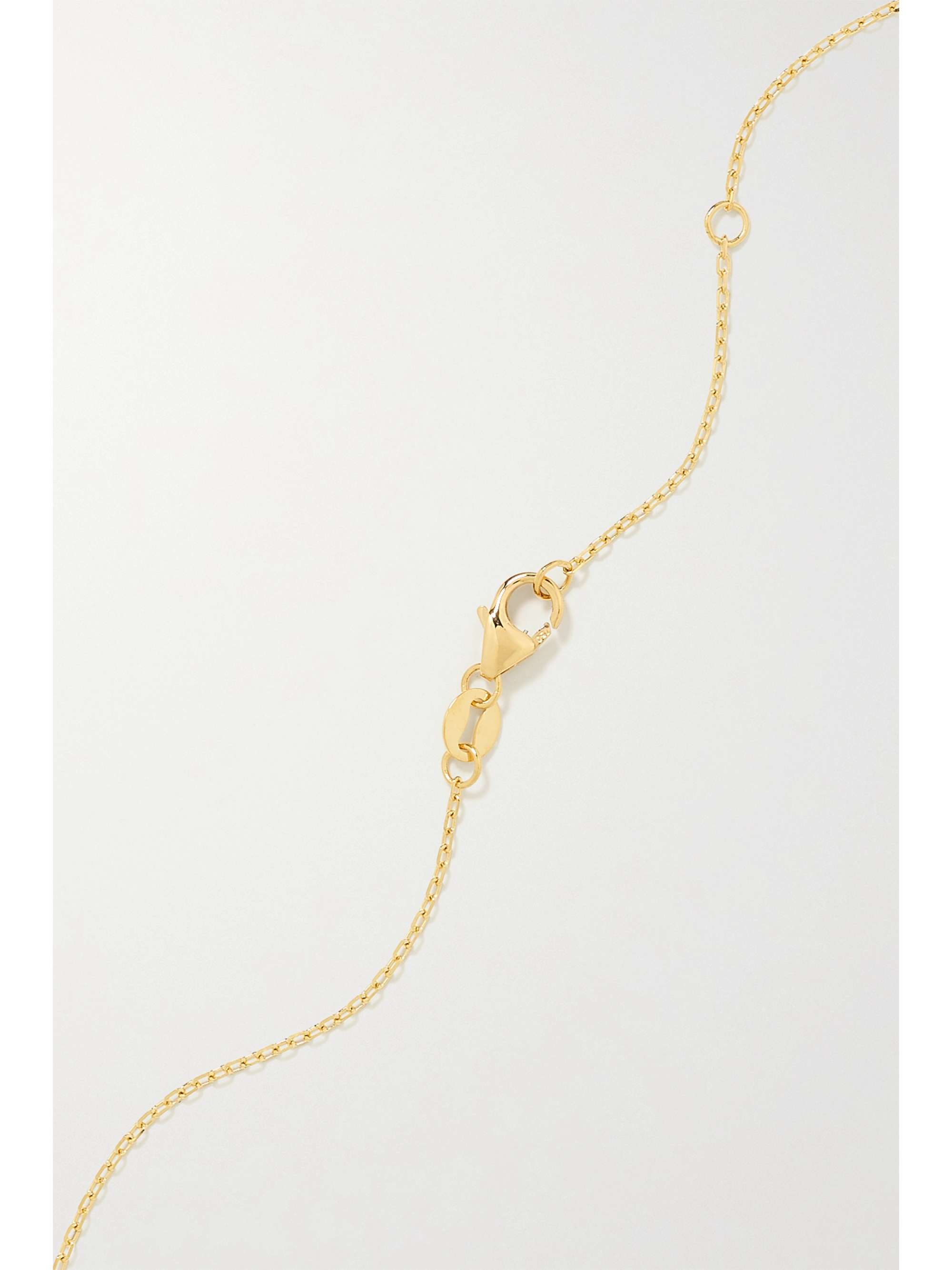 FOUNDRAE Love 18-karat gold necklace