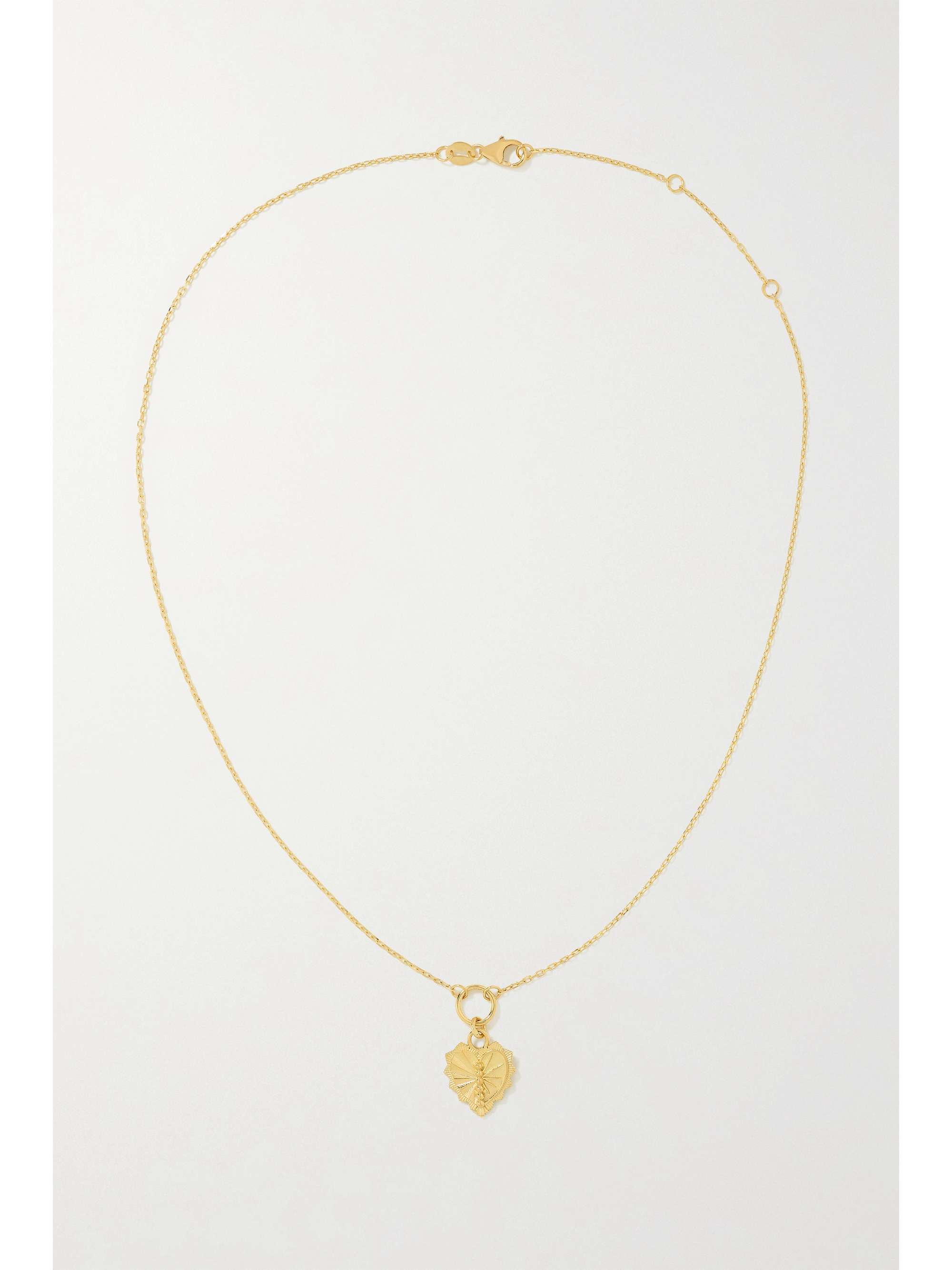 FOUNDRAE Love 18-karat gold necklace