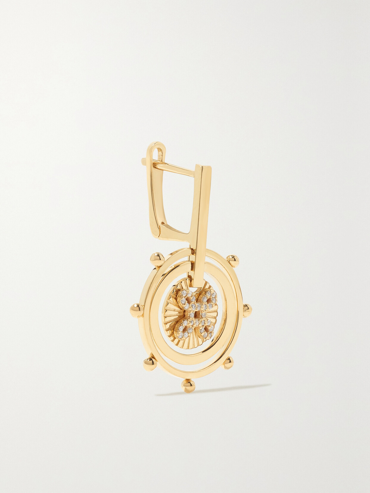 Foundrae True Love 18-karat  Diamond Single Earring