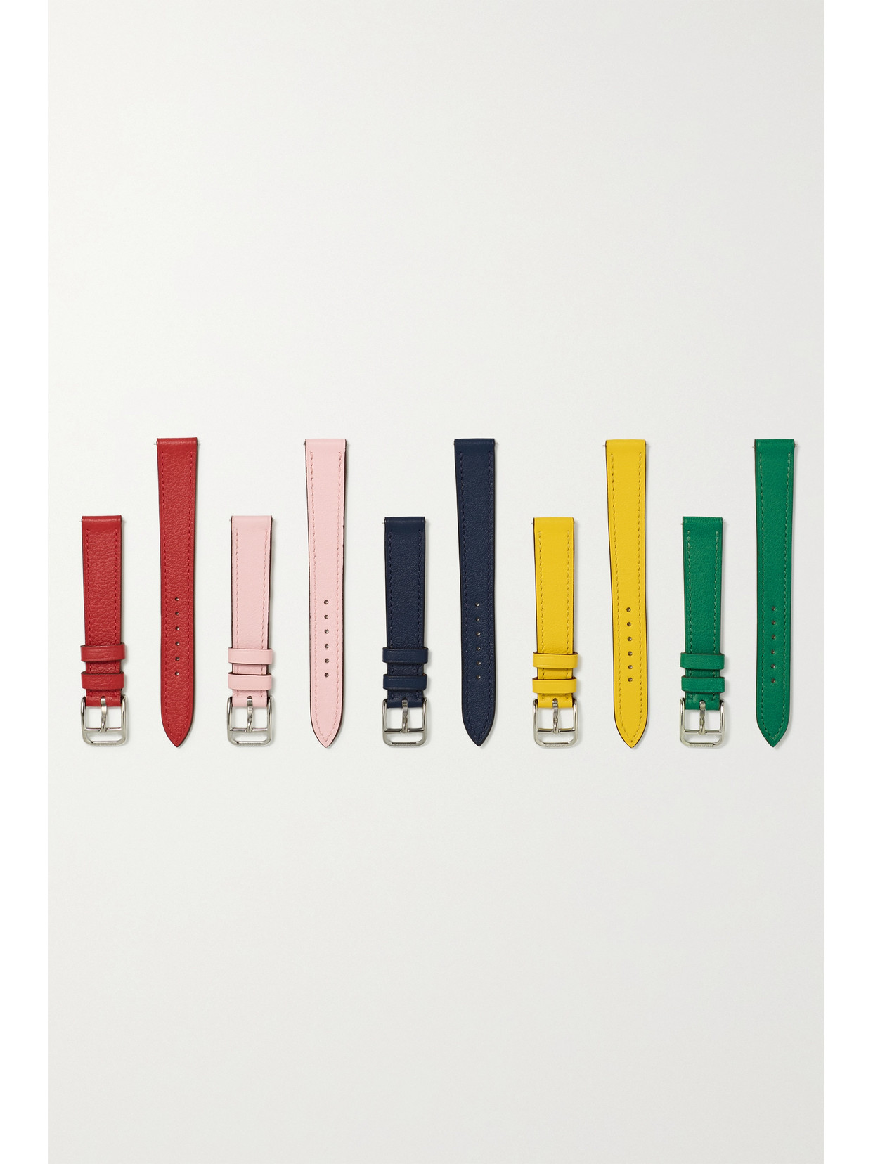 Hermès Timepieces Cape Cod Tour 23mm Leather Watch Strap In Pink