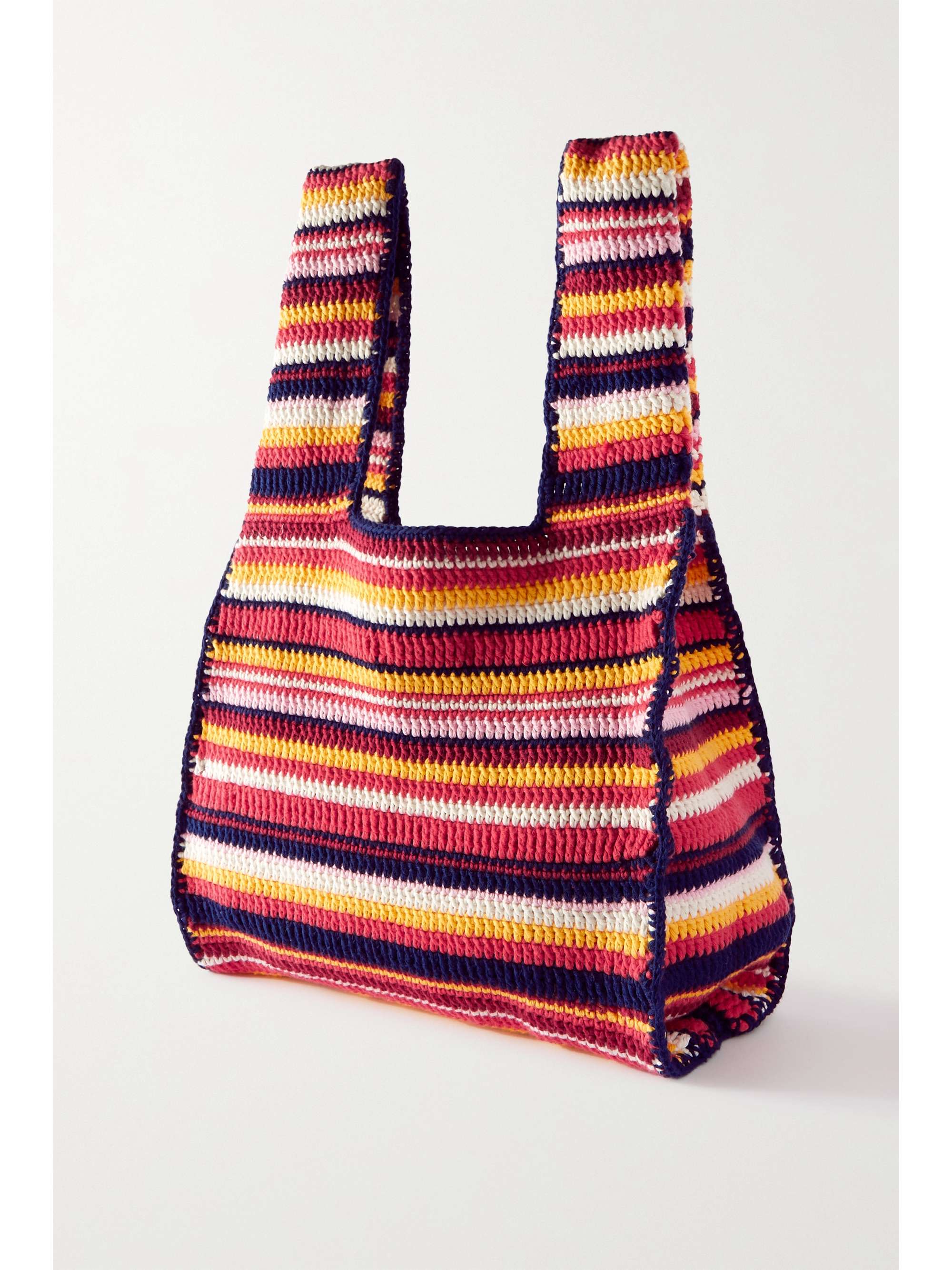 ALANUI Beach Break crocheted cotton tote