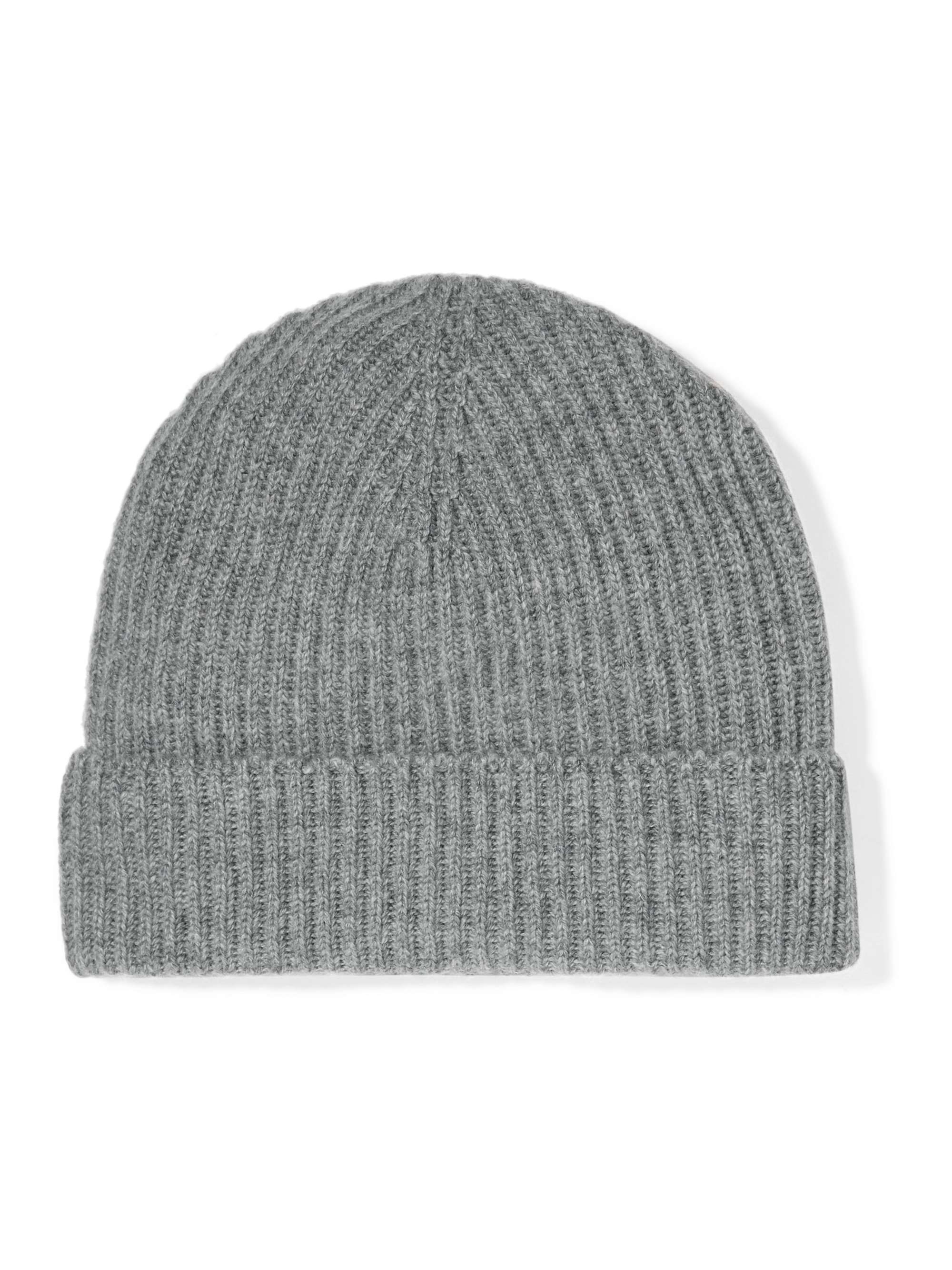 JOHNSTONS OF ELGIN + NET SUSTAIN cashmere beanie, scarf and gloves set