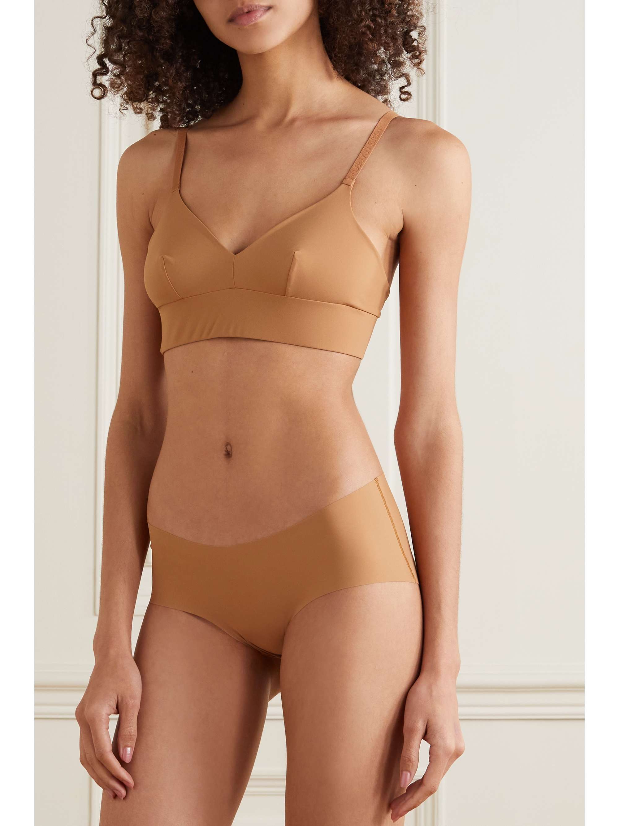 NUBIAN SKIN Naked stretch-jersey soft-cup bra