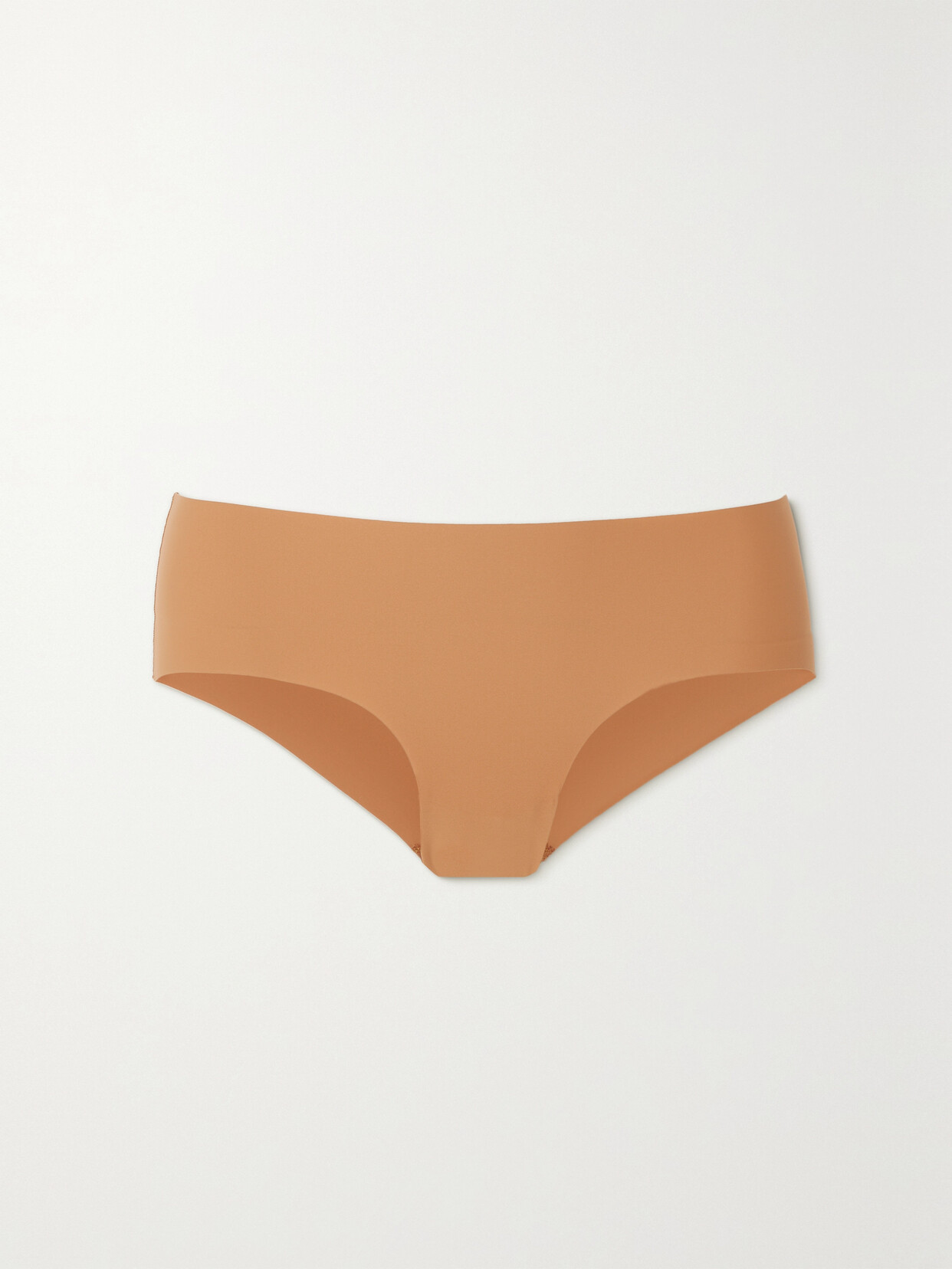 Nubian Skin Stretch-jersey Briefs - Brown
