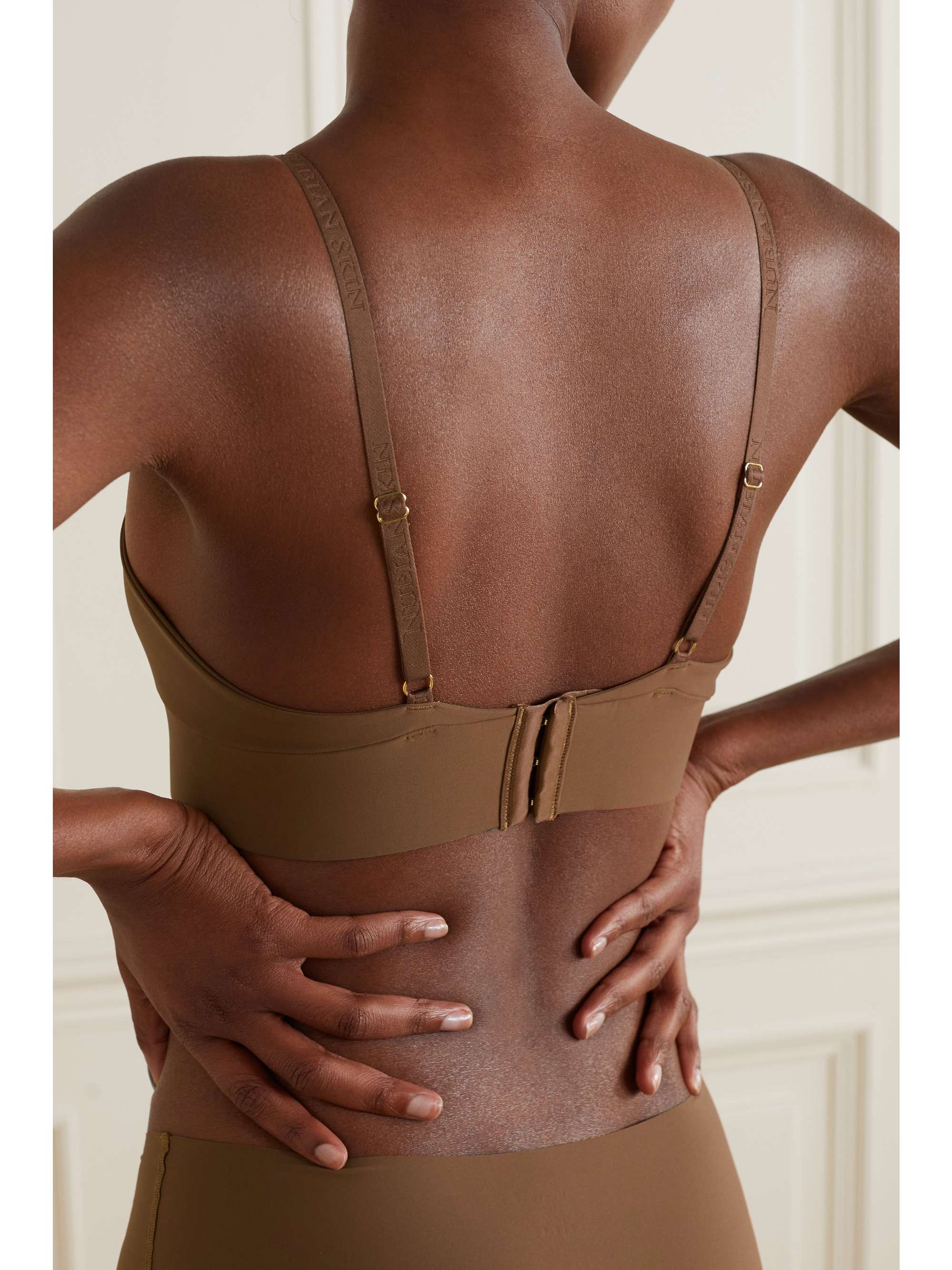 NUBIAN SKIN Naked stretch-jersey soft-cup bra