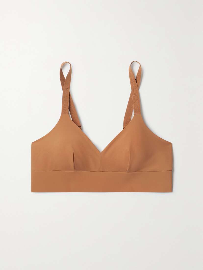 Nubian Skin Naked Stretch-jersey Soft-cup Bra