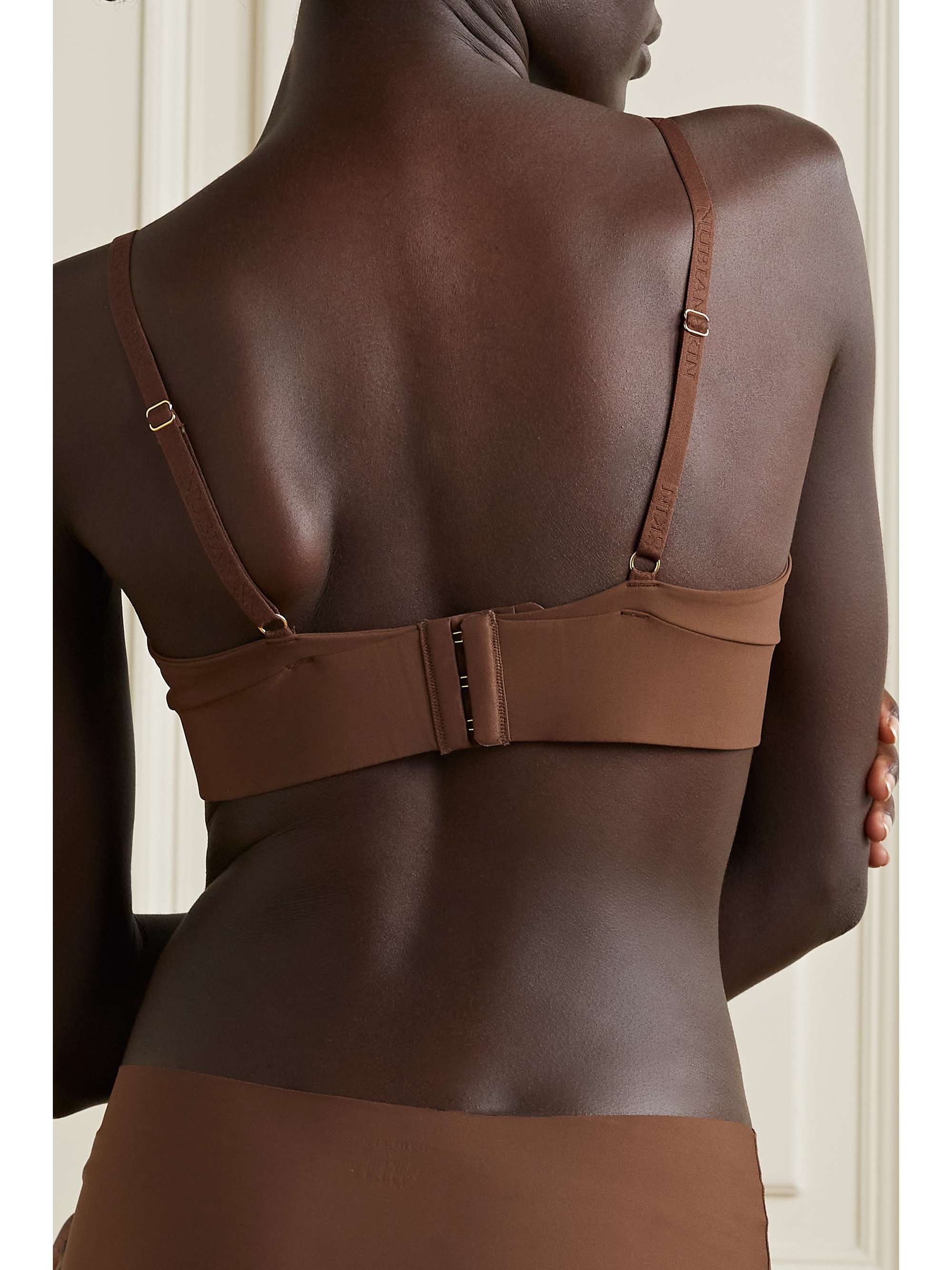 NUBIAN SKIN Naked stretch-jersey soft-cup bra