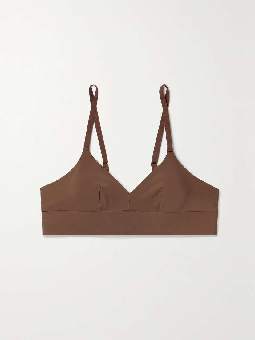 Nubian Skin Naked Stretch-jersey Soft-cup Bra