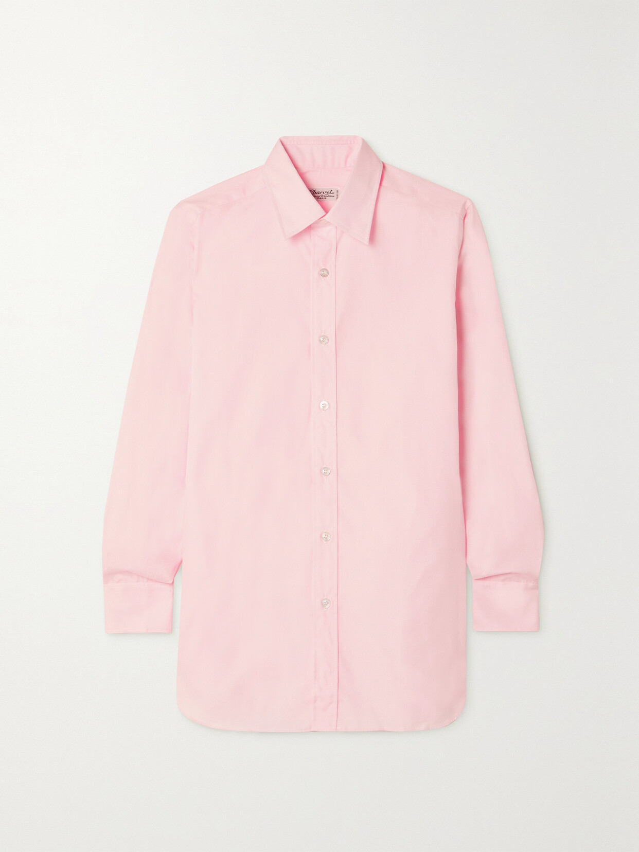 Charvet Cotton-poplin Shirt In Pink