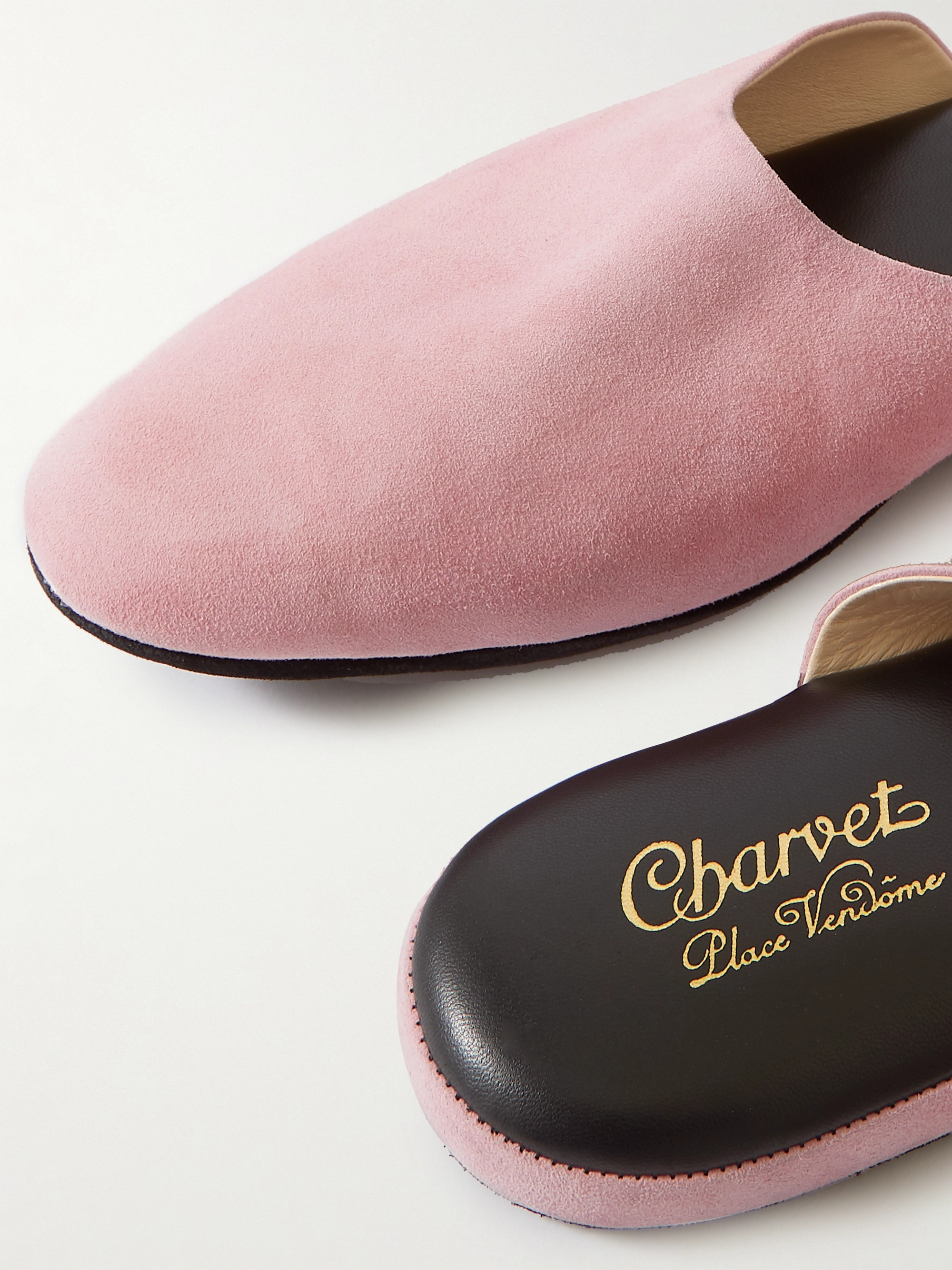 CHARVET Suede slippers