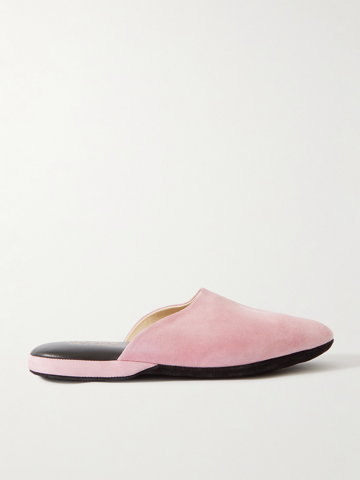 Charvet Suede Slippers In Pink