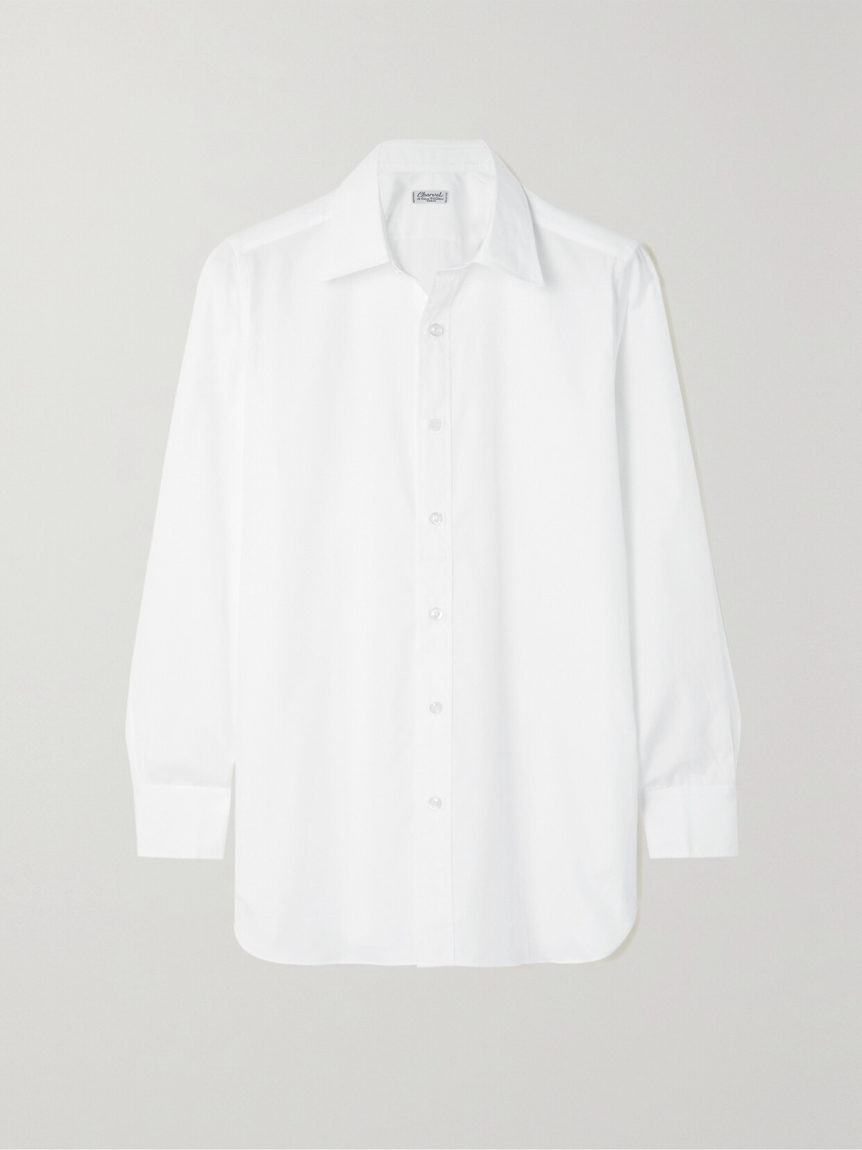 Charvet Cotton-poplin Shirt In White