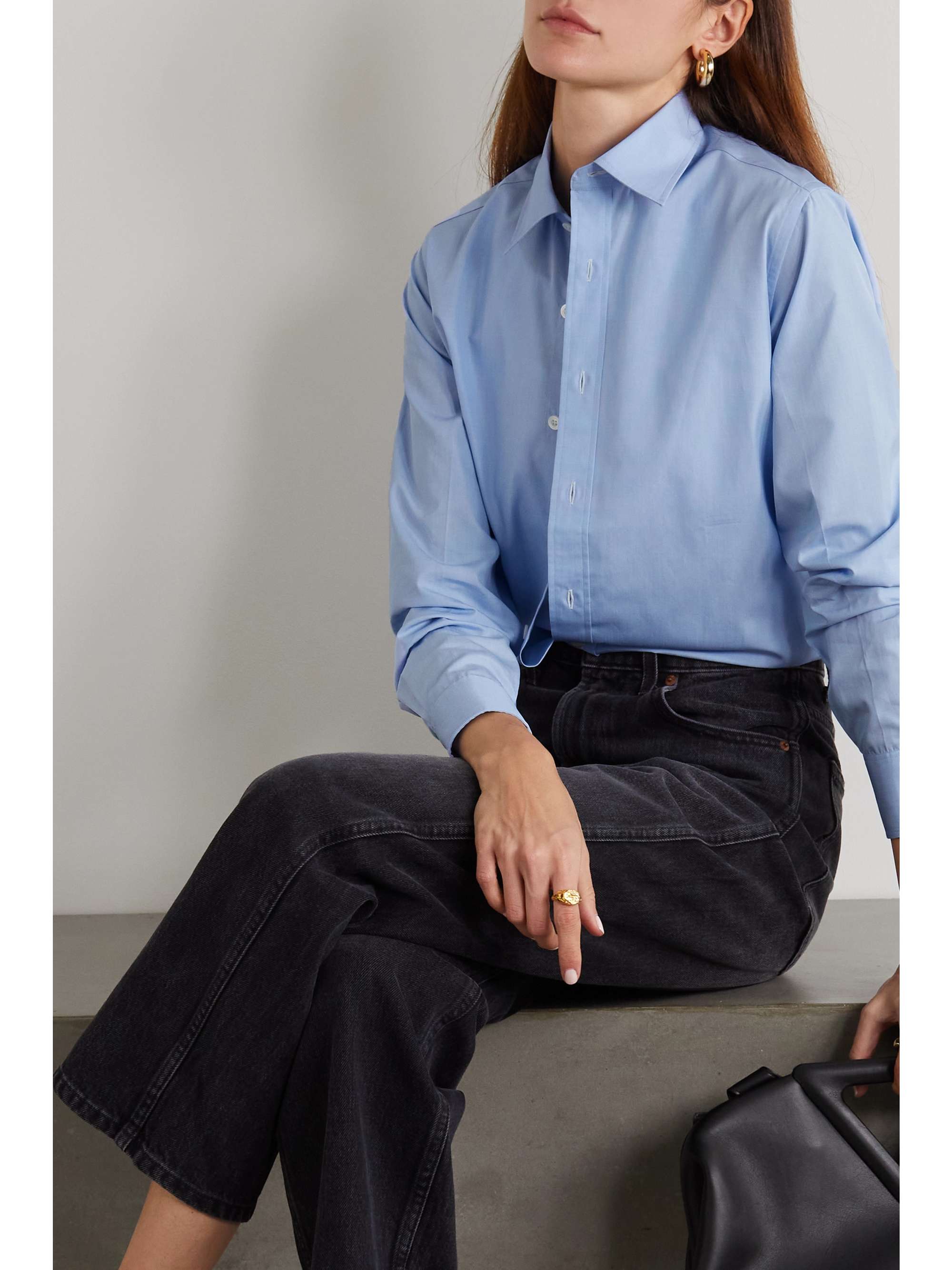CHARVET Cotton-poplin shirt