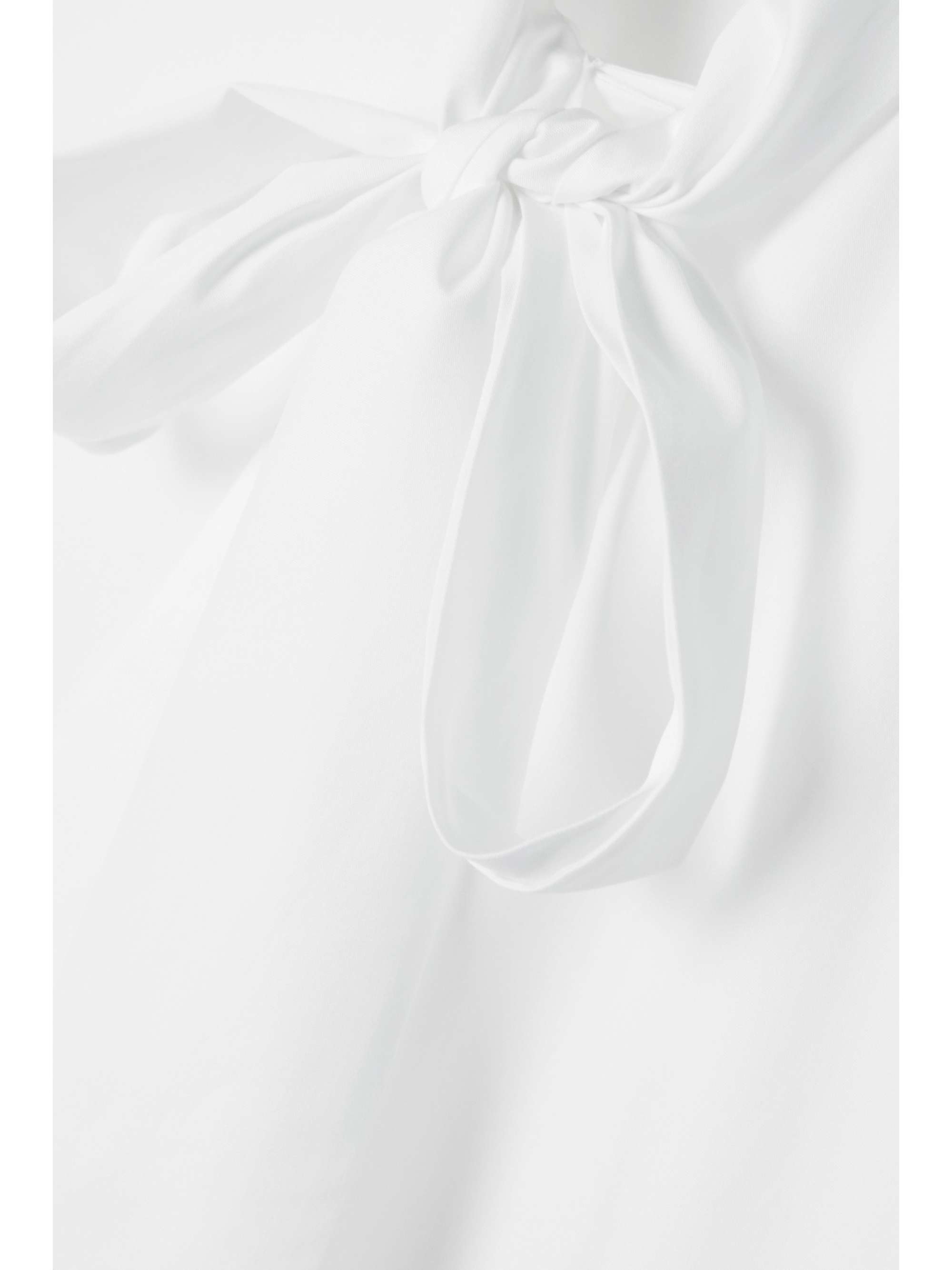 CHARVET Pussy-bow cotton-poplin shirt