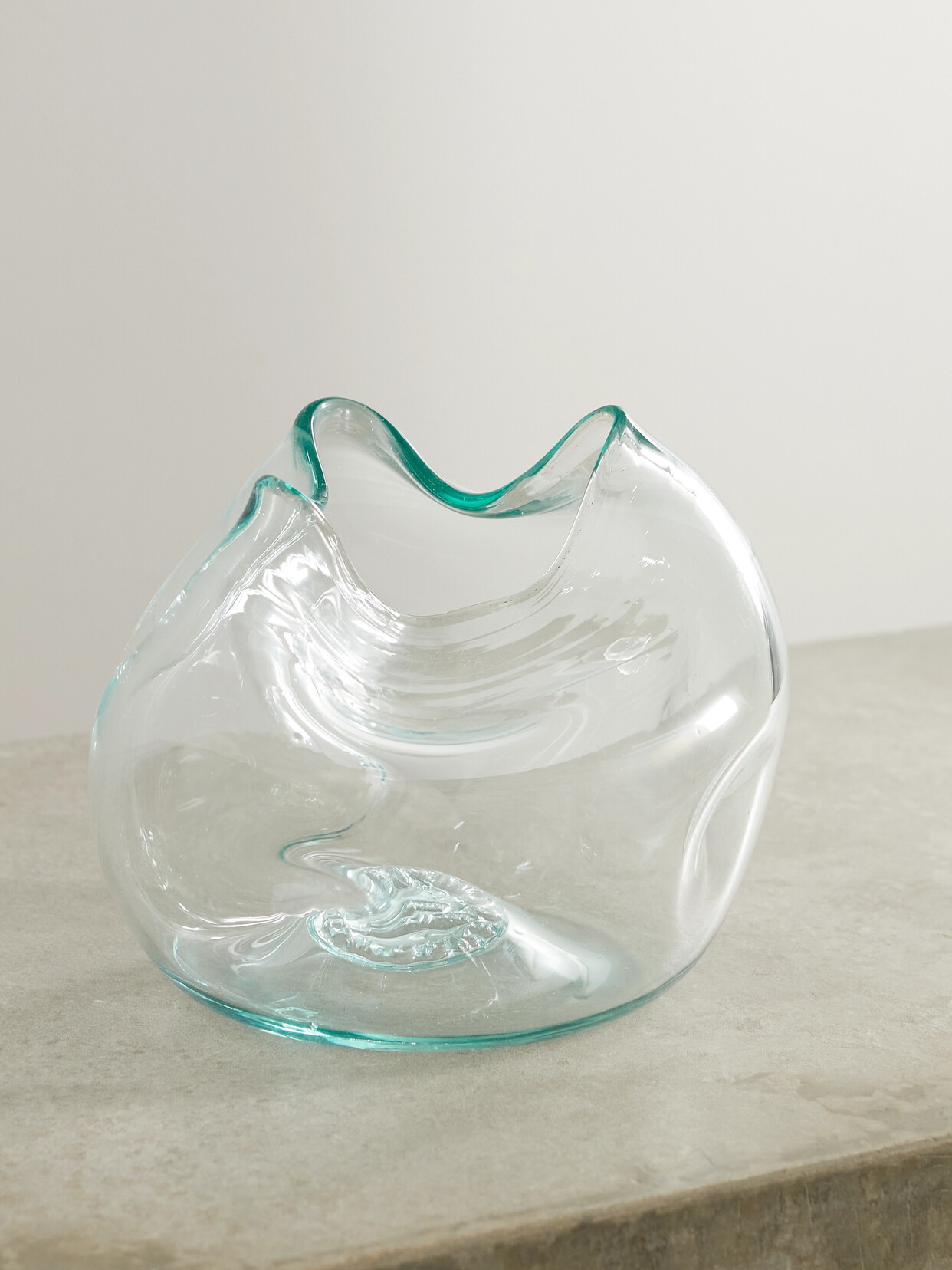 Completedworks - The Bubble To End All Bubbles Large Recycled Glass Vase - one size