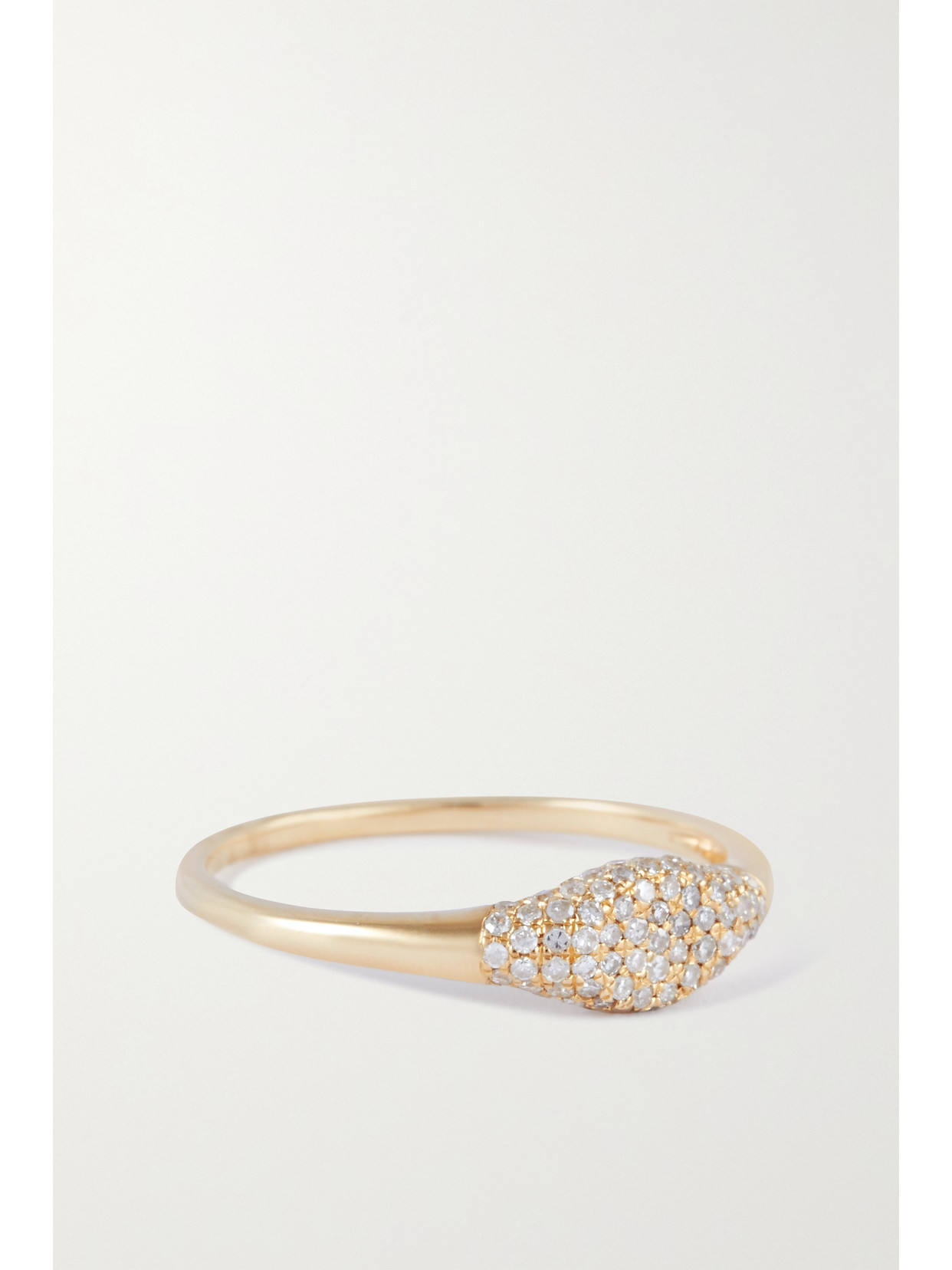 Stone And Strand Sparkle Mini 10karat Gold Diamond Ring ModeSens