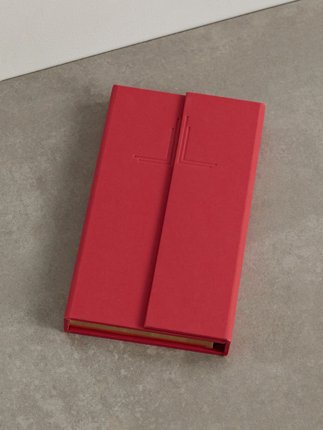 Alexandra Llewellyn - + Kingsbury Press + G. F Smith Score Pad Notebook - Red