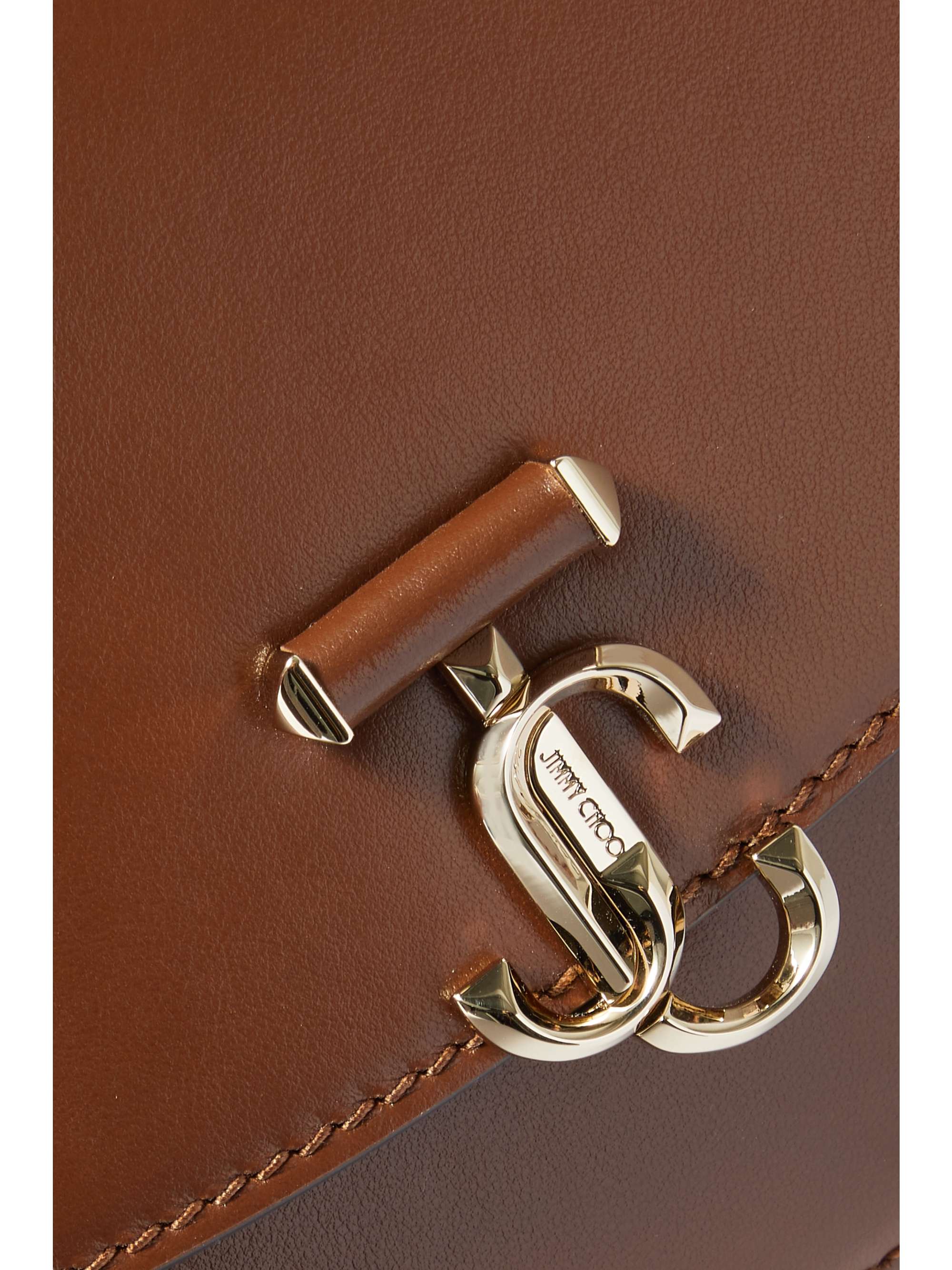 JIMMY CHOO Varenne leather shoulder bag