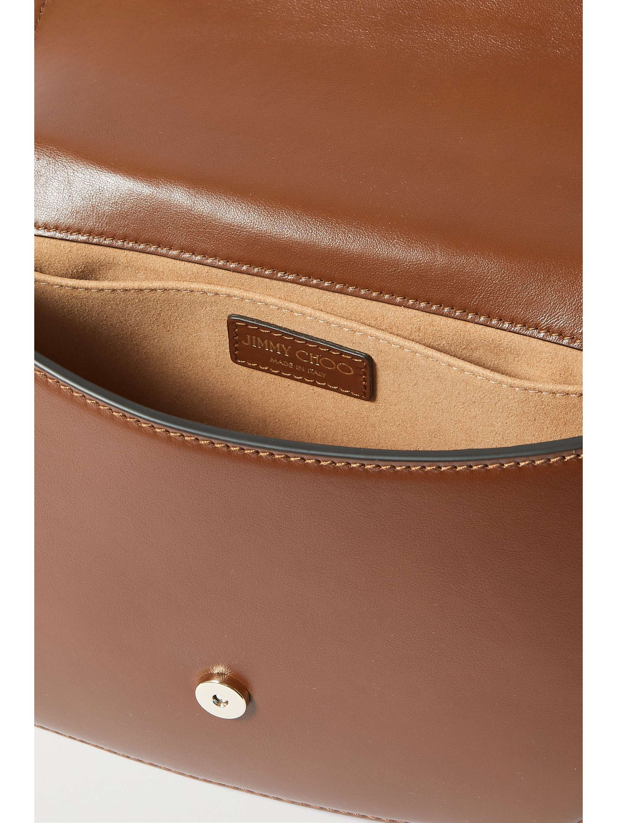 JIMMY CHOO Varenne leather shoulder bag