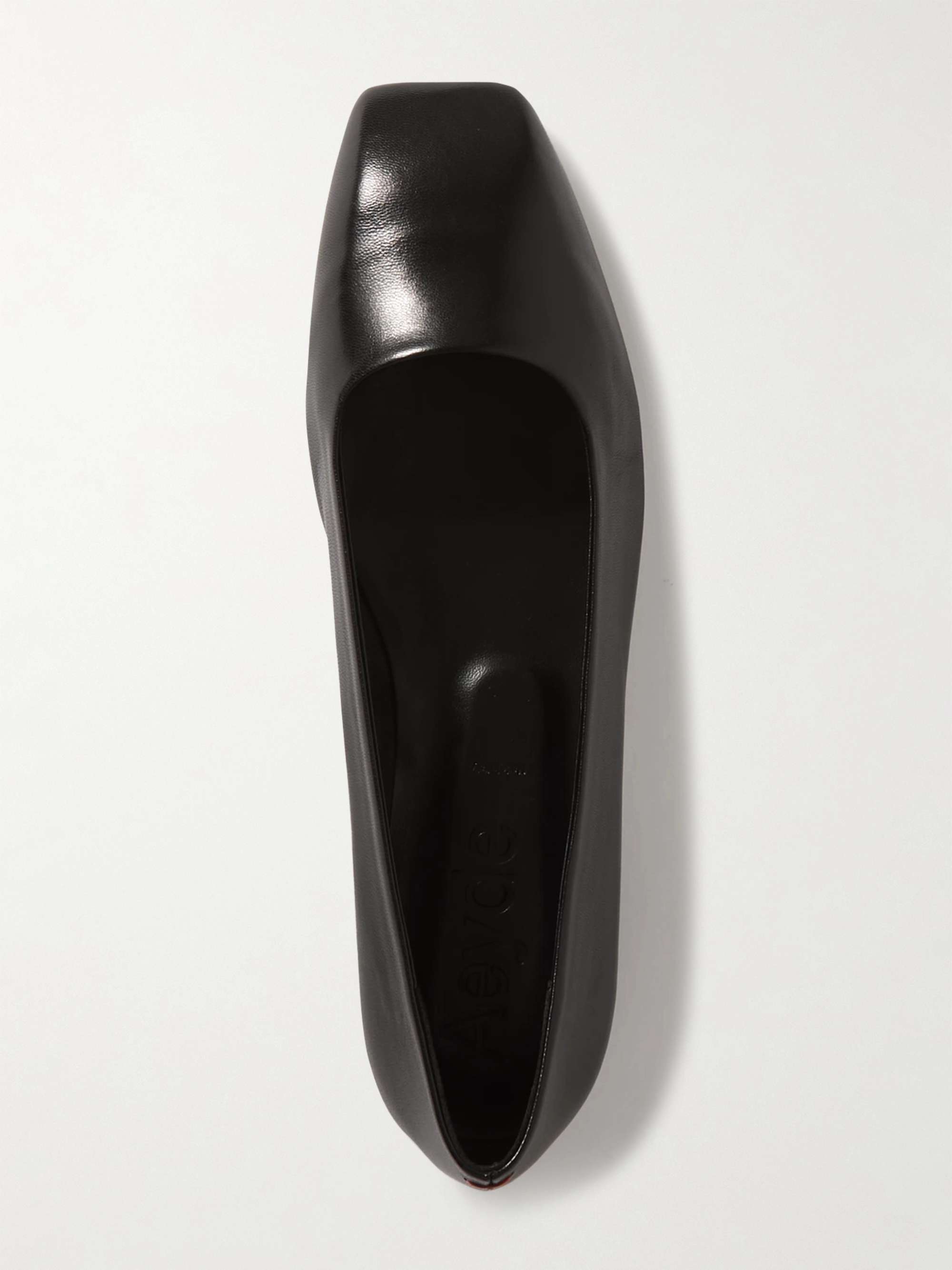 AEYDE Inga two-tone leather ballet flats