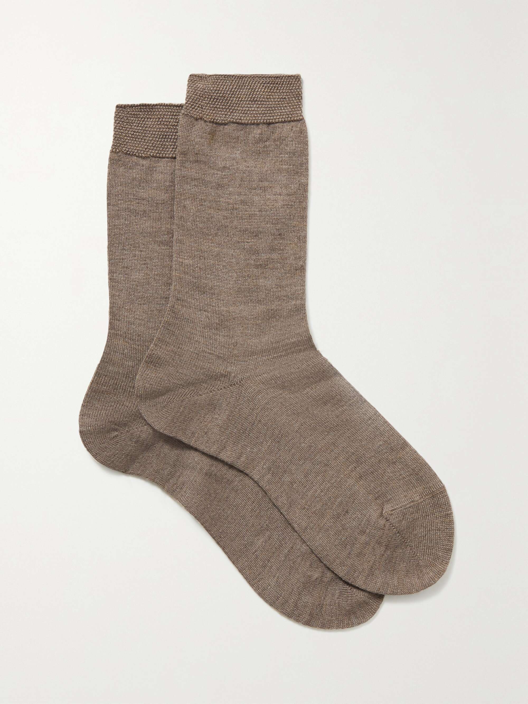 ファルケ　メンズ　靴下　カシミア　39-40