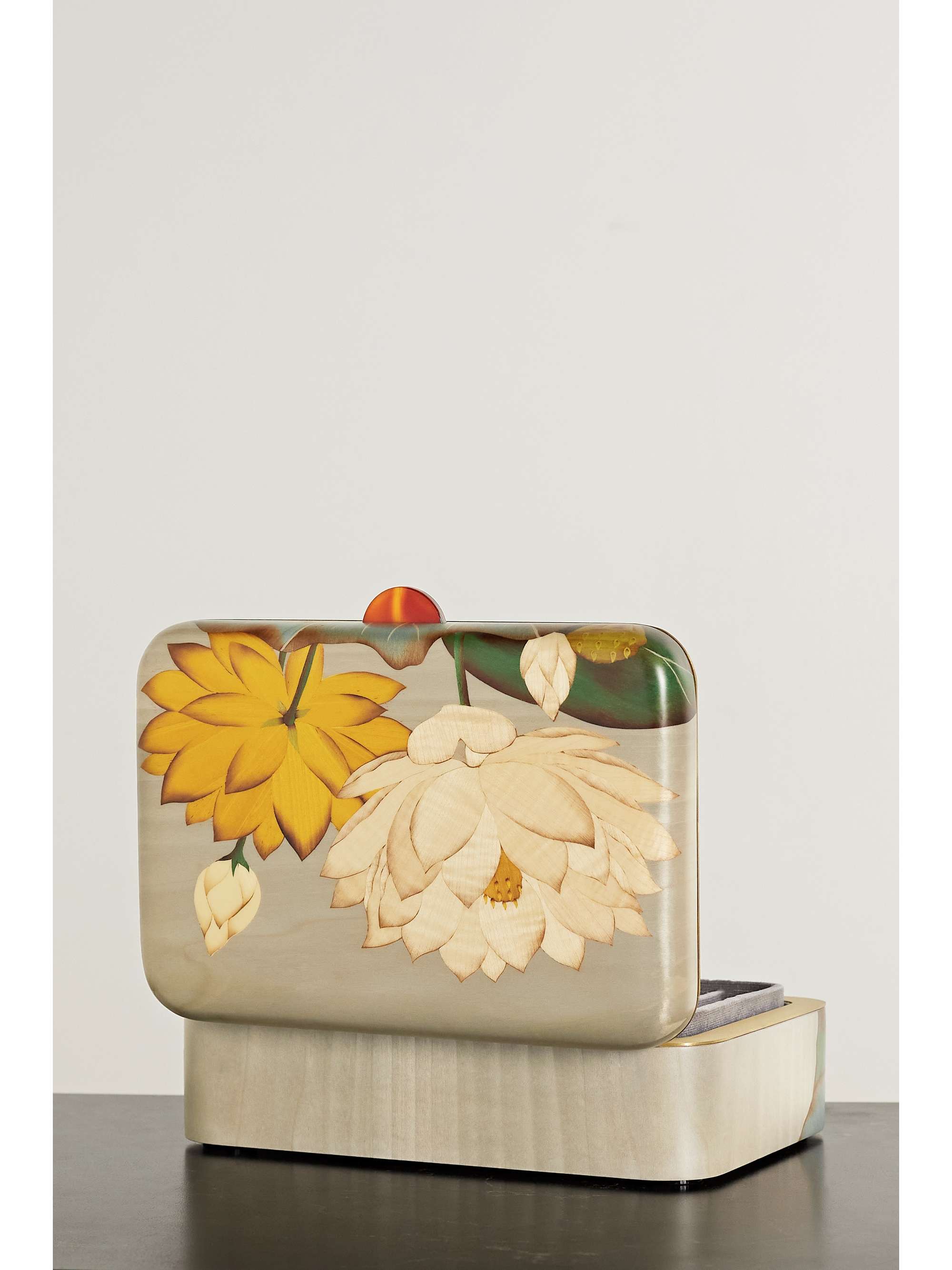 SILVIA FURMANOVICH Marquetry wood jewelry box