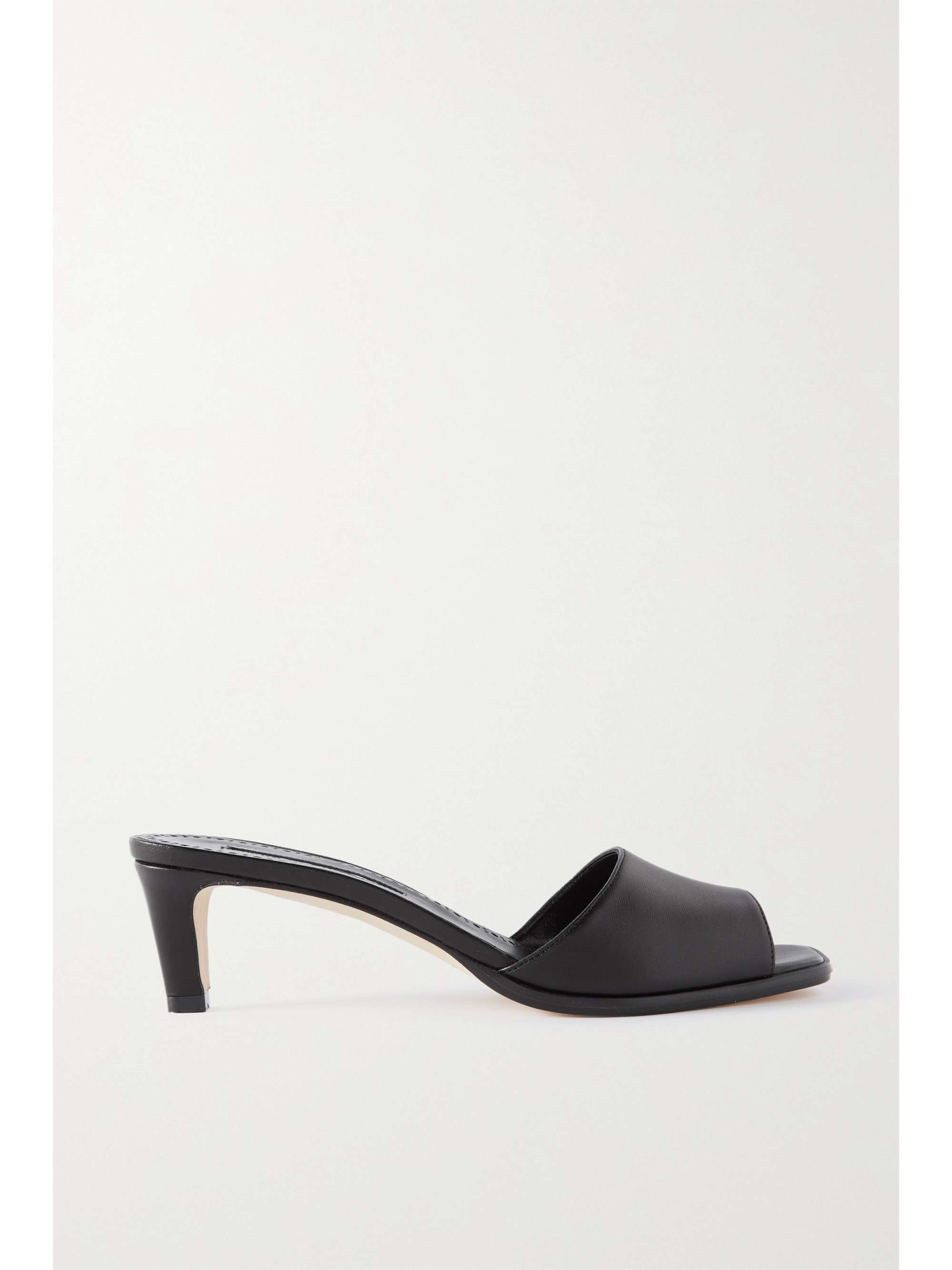 Black Araspemu 50 leather mules 