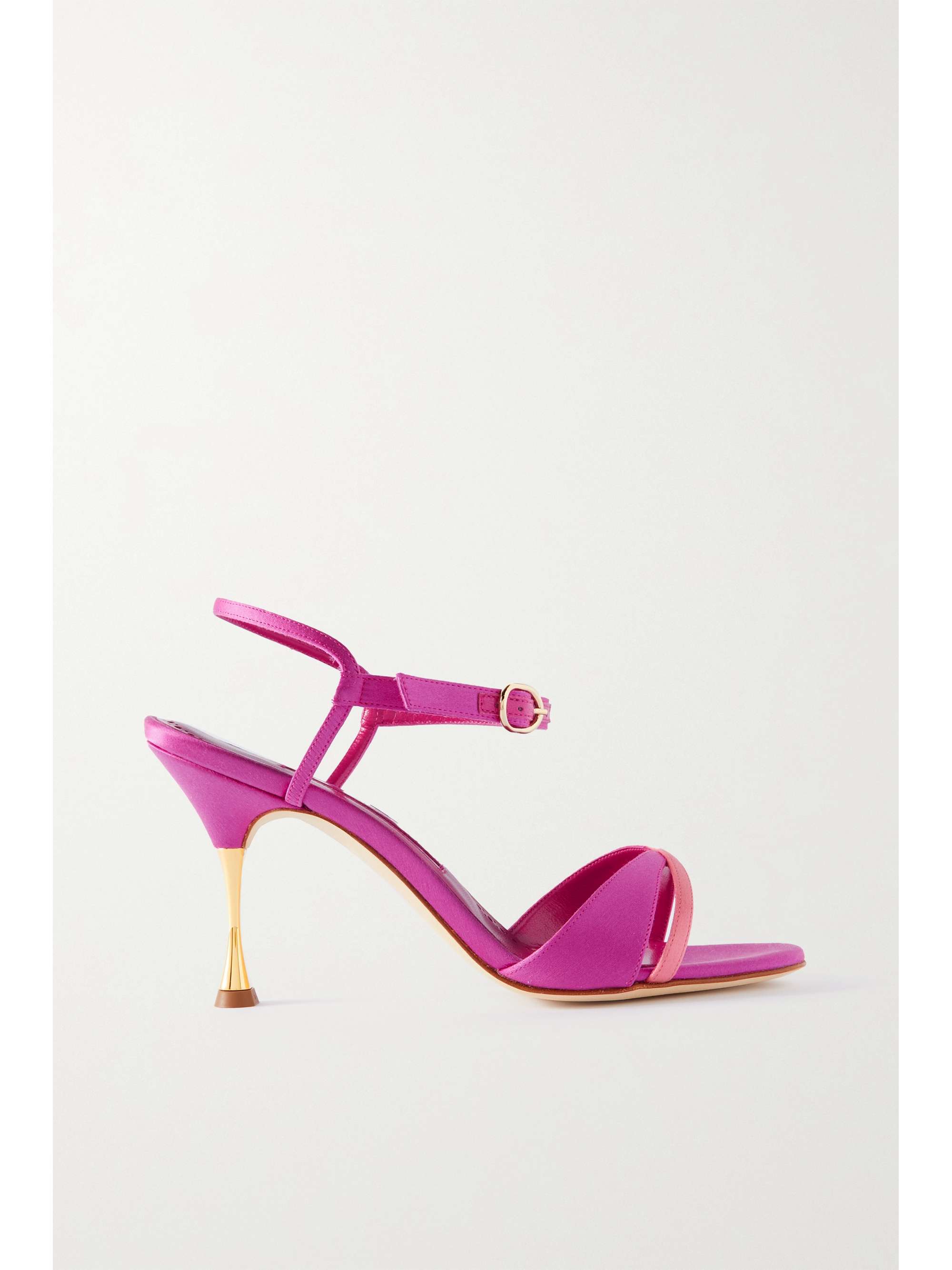 manolo blahnik pink sandals